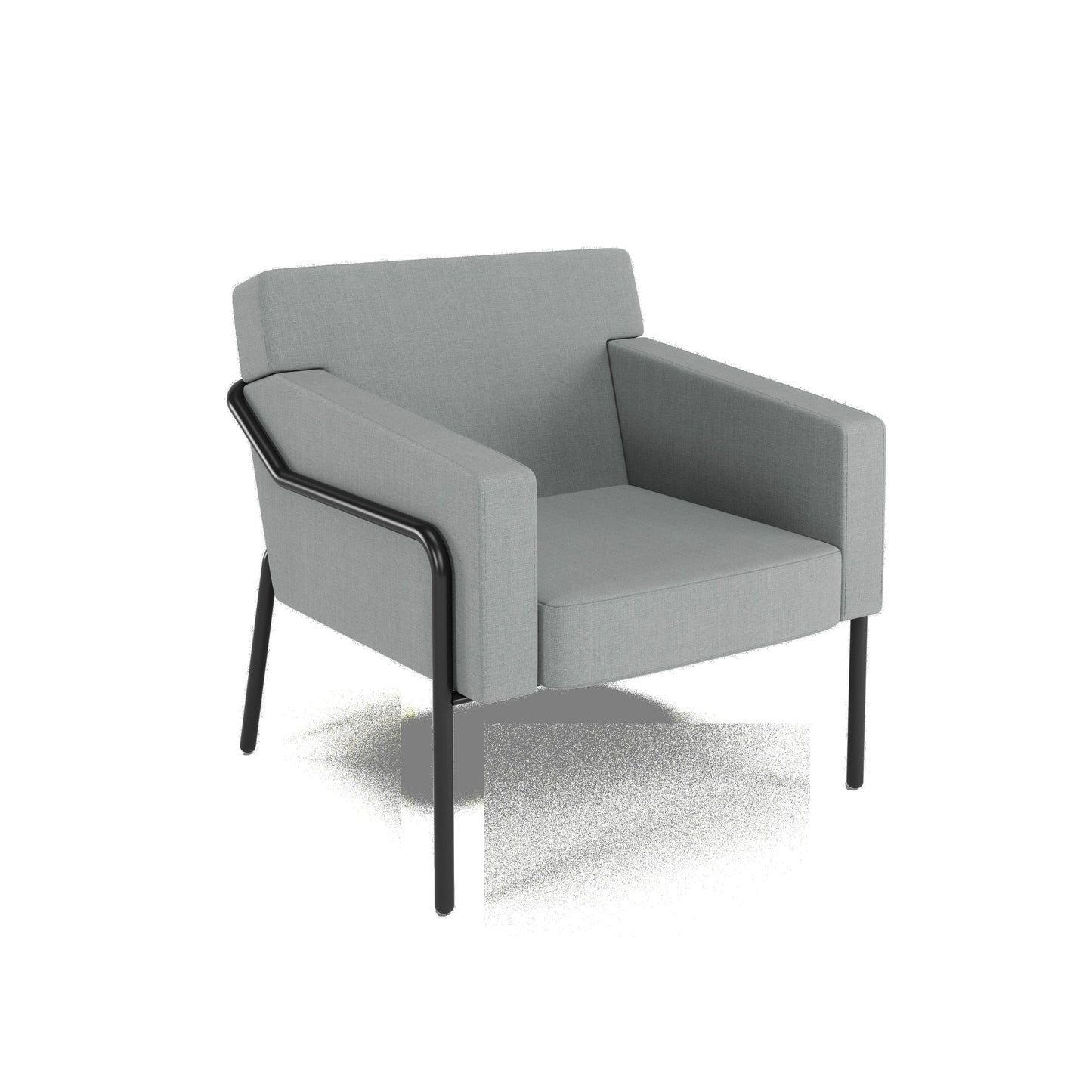 Paperflow Sessel Medso Modell T Größe: L 75 x 73,6 x 74,3 cm (B x H x T) grau