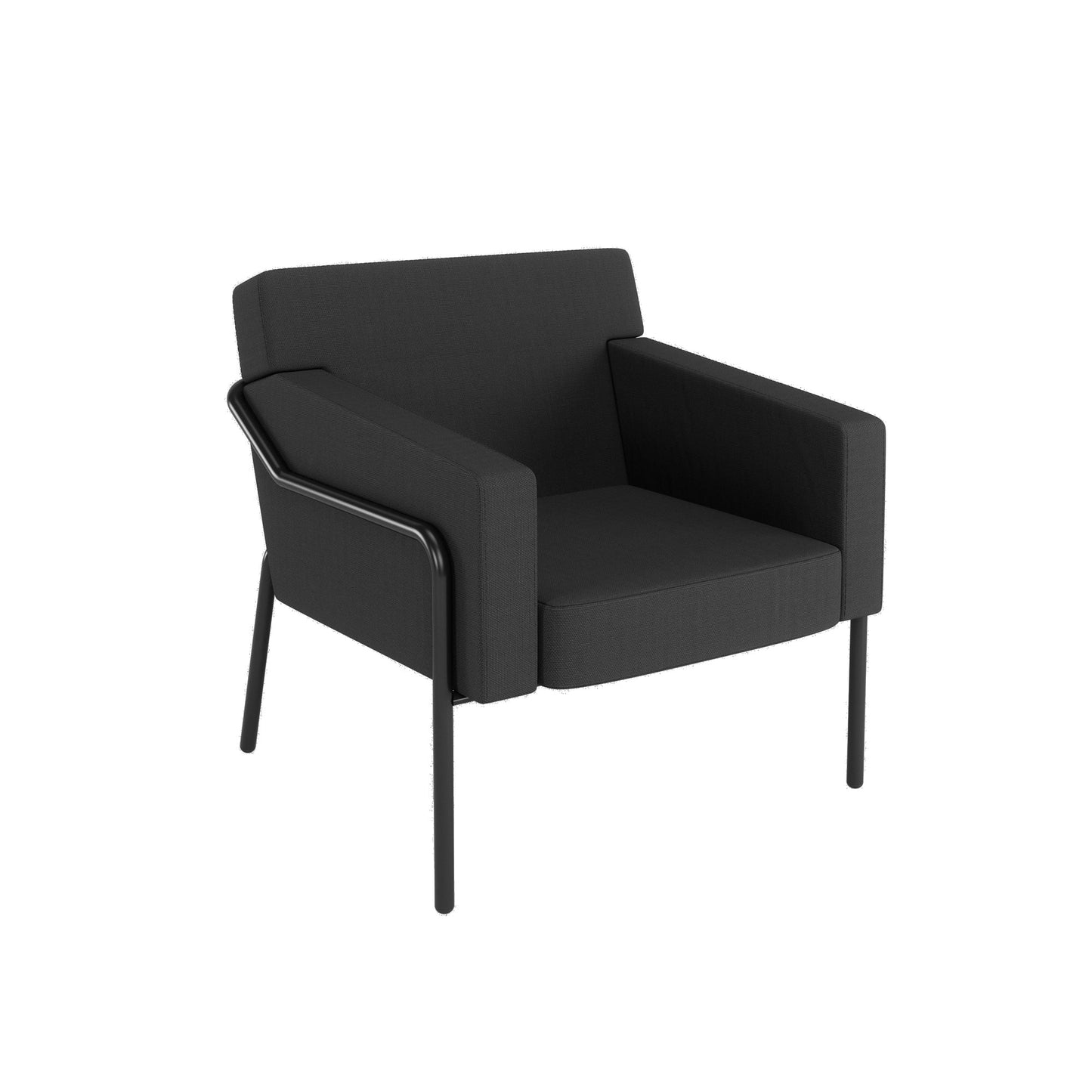 Paperflow Sessel Medso Modell T Größe: L 75 x 73,6 x 74,3 cm (B x H x T) anthrazit