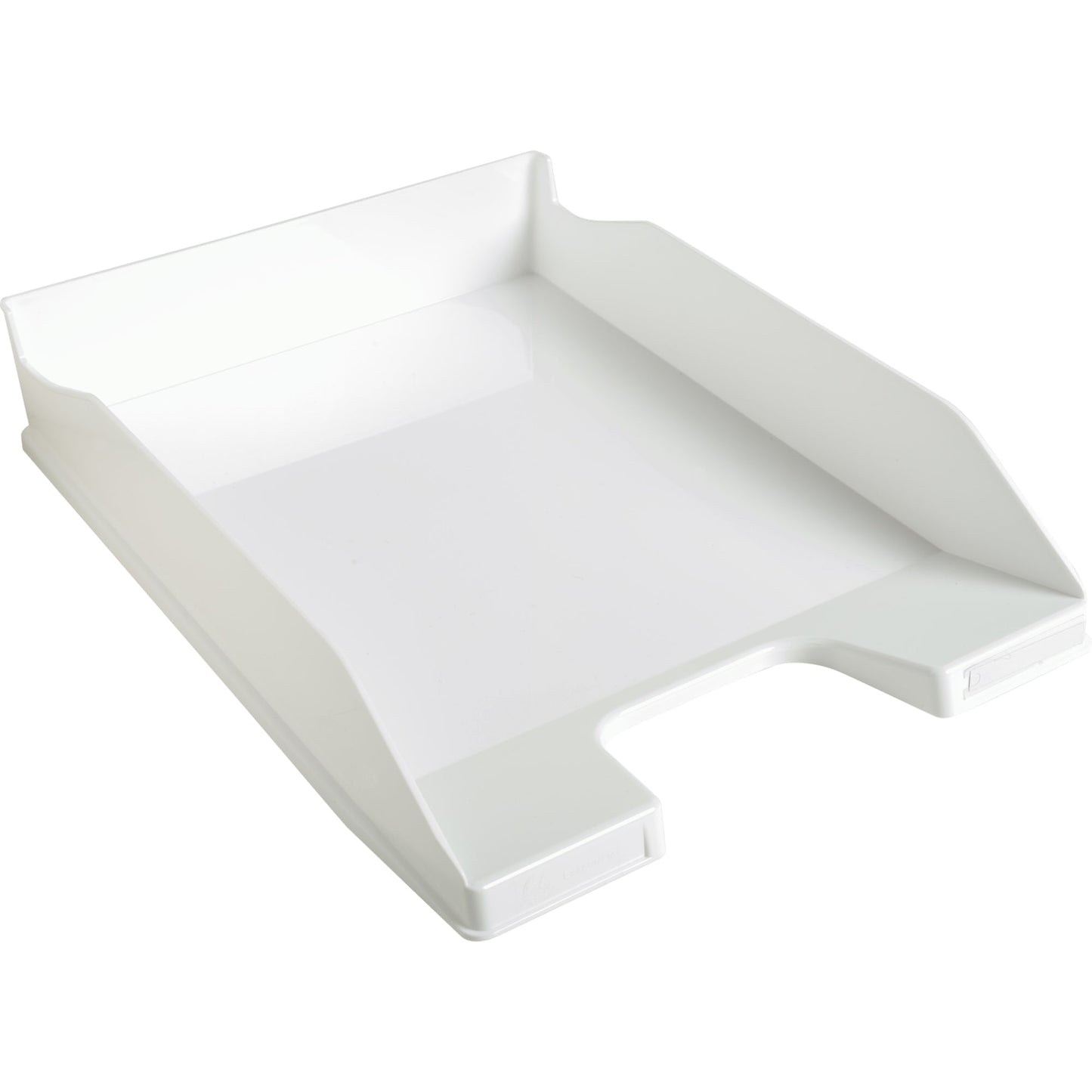 Exacompta Briefablage COMBO MIDI Office DIN A4, Überbreite Polystyrol Farbe: weiß glossy