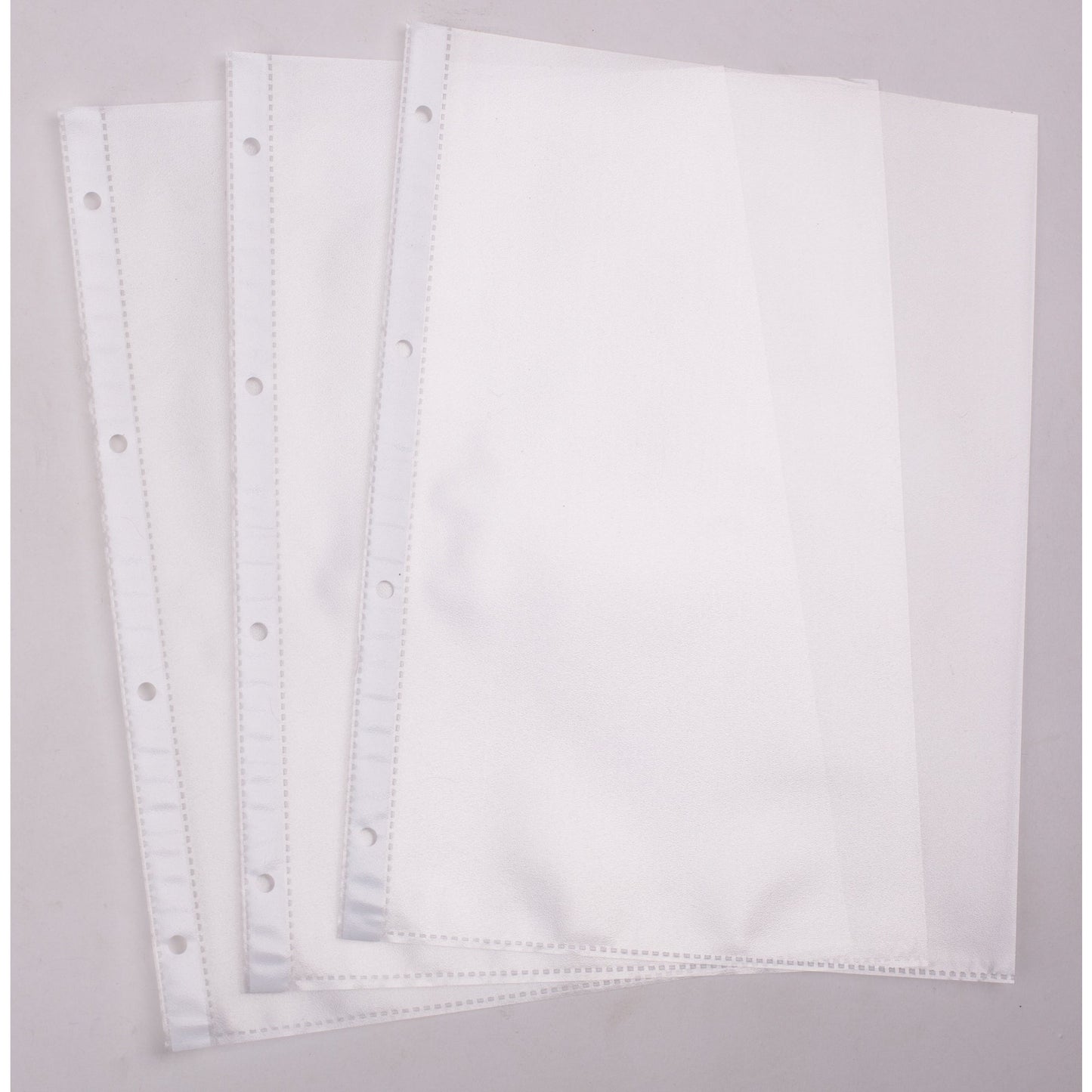 Prospekthülle DIN A4, Überbreite 120µm oben offen Polypropylen transluzent 100 St./Pack.