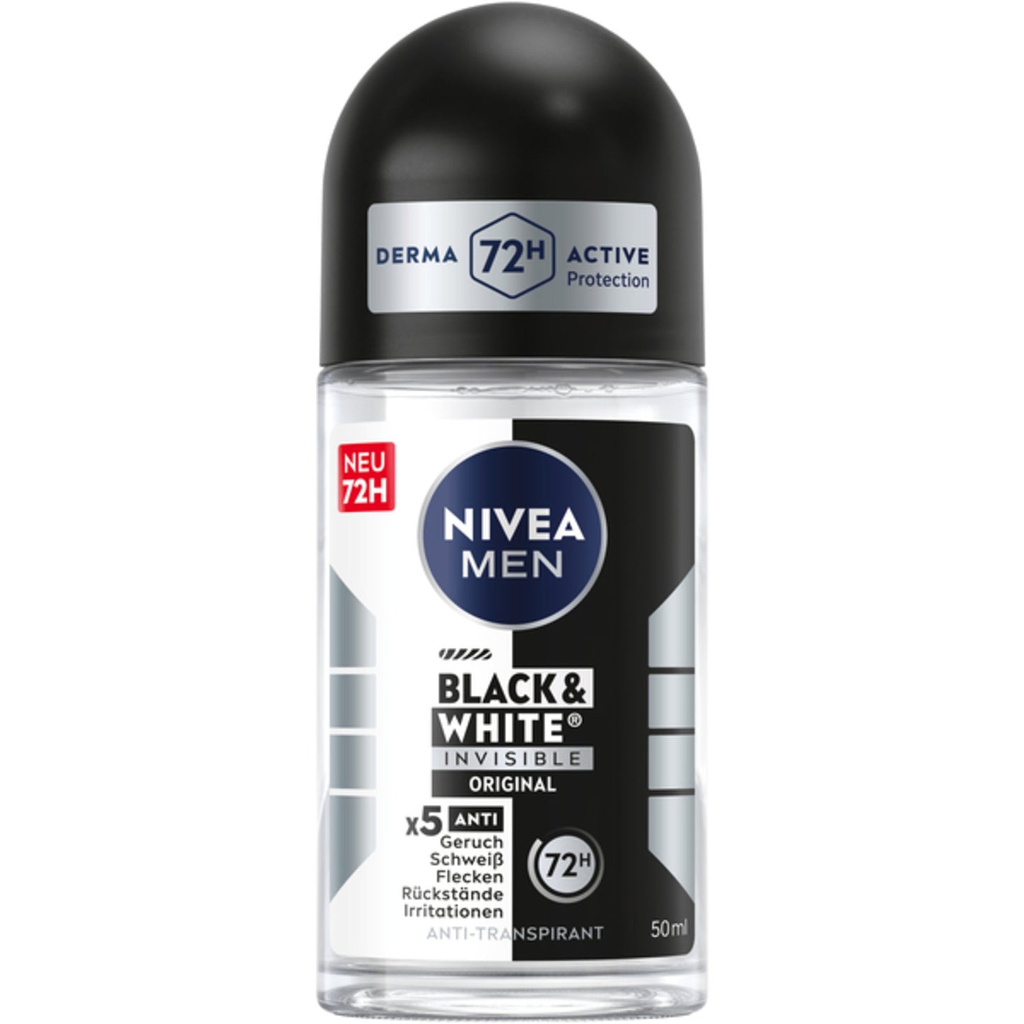 NIVEA MEN Deodorant Black & White Invisible 50ml