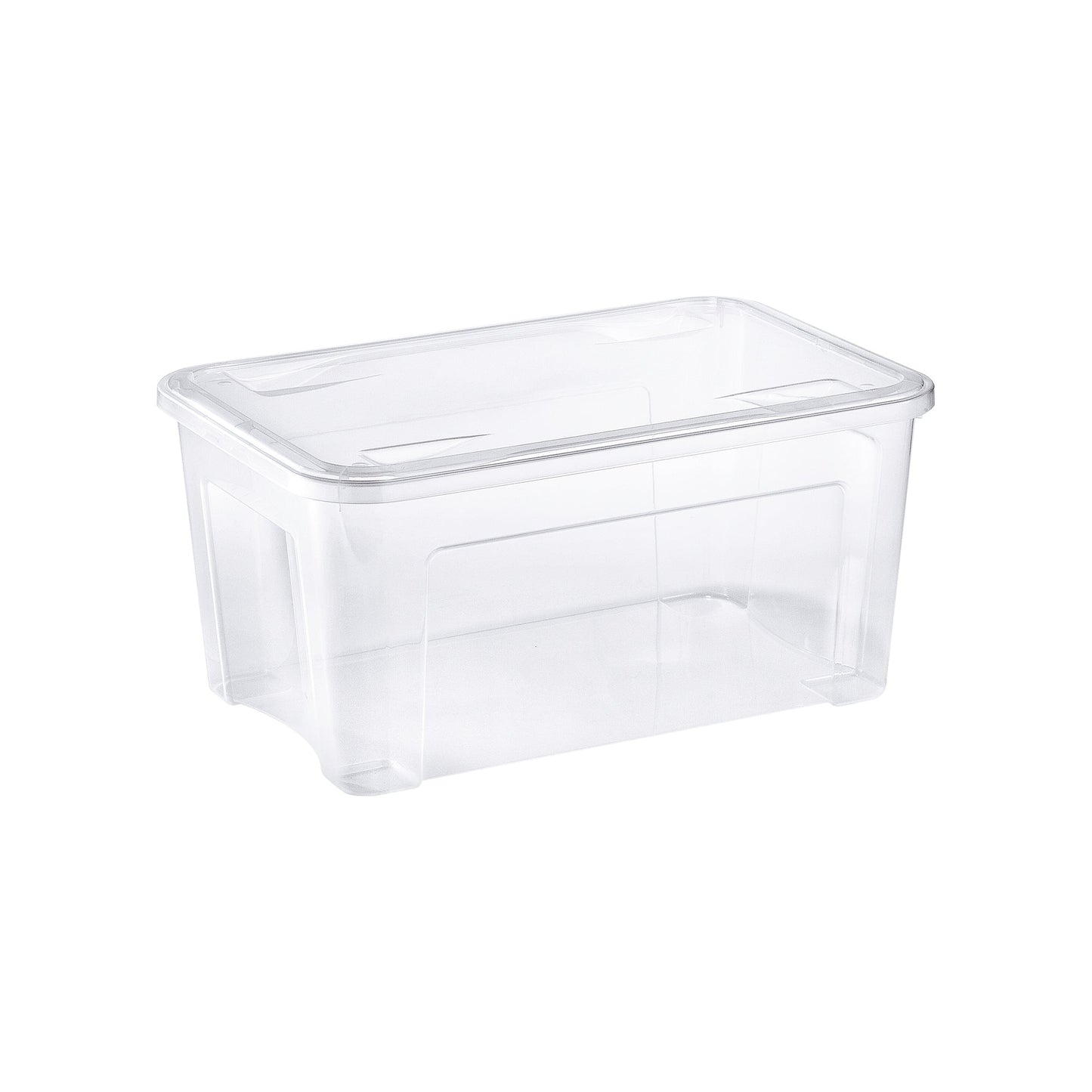 Tontarelli Aufbewahrungsbox Combi Box 58,2 x 27,8 x 38 cm (B x H x T) 43l Kunststoff transparent