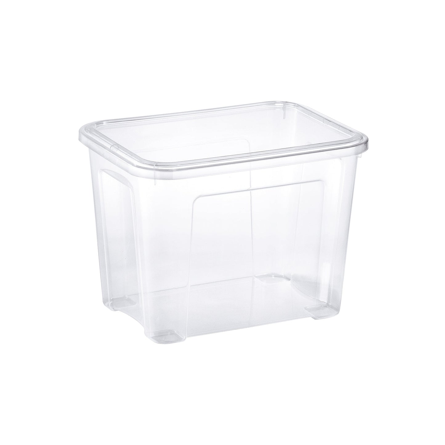 Tontarelli Aufbewahrungsbox Combi Box 37,7 x 27,8 x 27,7 cm (B x H x T) 18l Kunststoff transparent