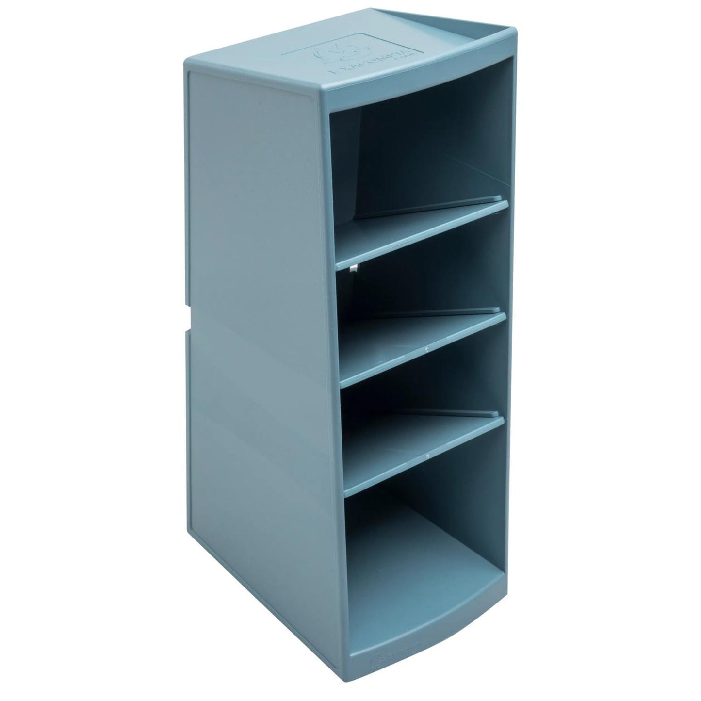 Exacompta Tischorganizer Multitower AutentiK 8 x 23 x 11 cm (B x H x T) Polystyrol blaugrau
