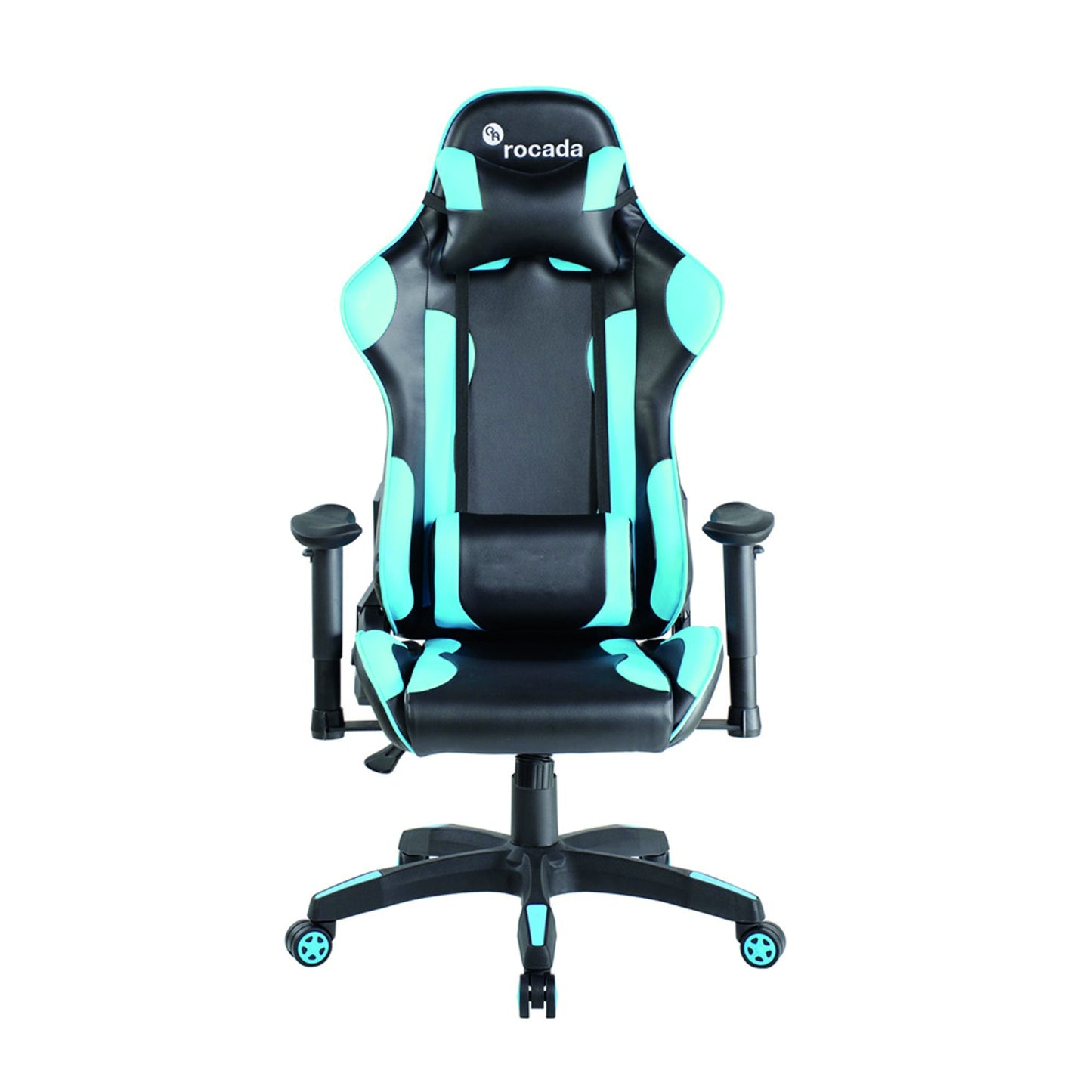 rocada Gaming-Stuhl Professional 100kg 53cm 49cm schwarz/blau