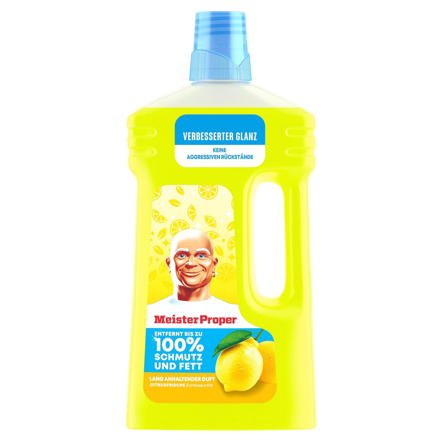 Meister Proper Allzweckreiniger alle glatten Oberflächen Citrusfrische 10-11 Flasche Kunststoff recycelbar 1l