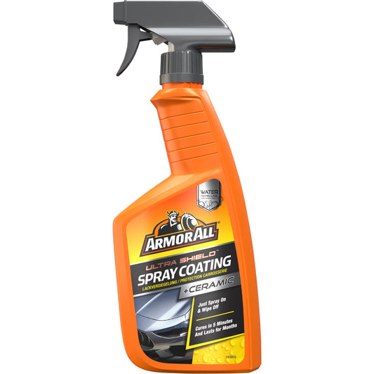 ARMOR ALL Beschichtungsspray Ultra ShieldT & Ceramic Biozidprodukte vorsichtig verwenden. Vor Gebrauch stets Etikett und Produktinformationen lesen. Sprühflasche 0,5l