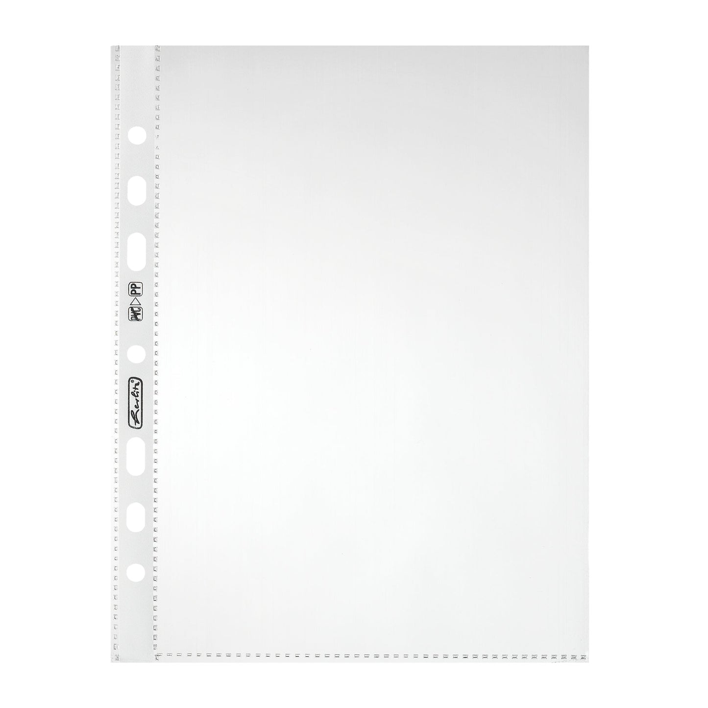 Herlitz Prospekthülle DIN A5 oben offen Polypropylen transparent 25 St./Pack.