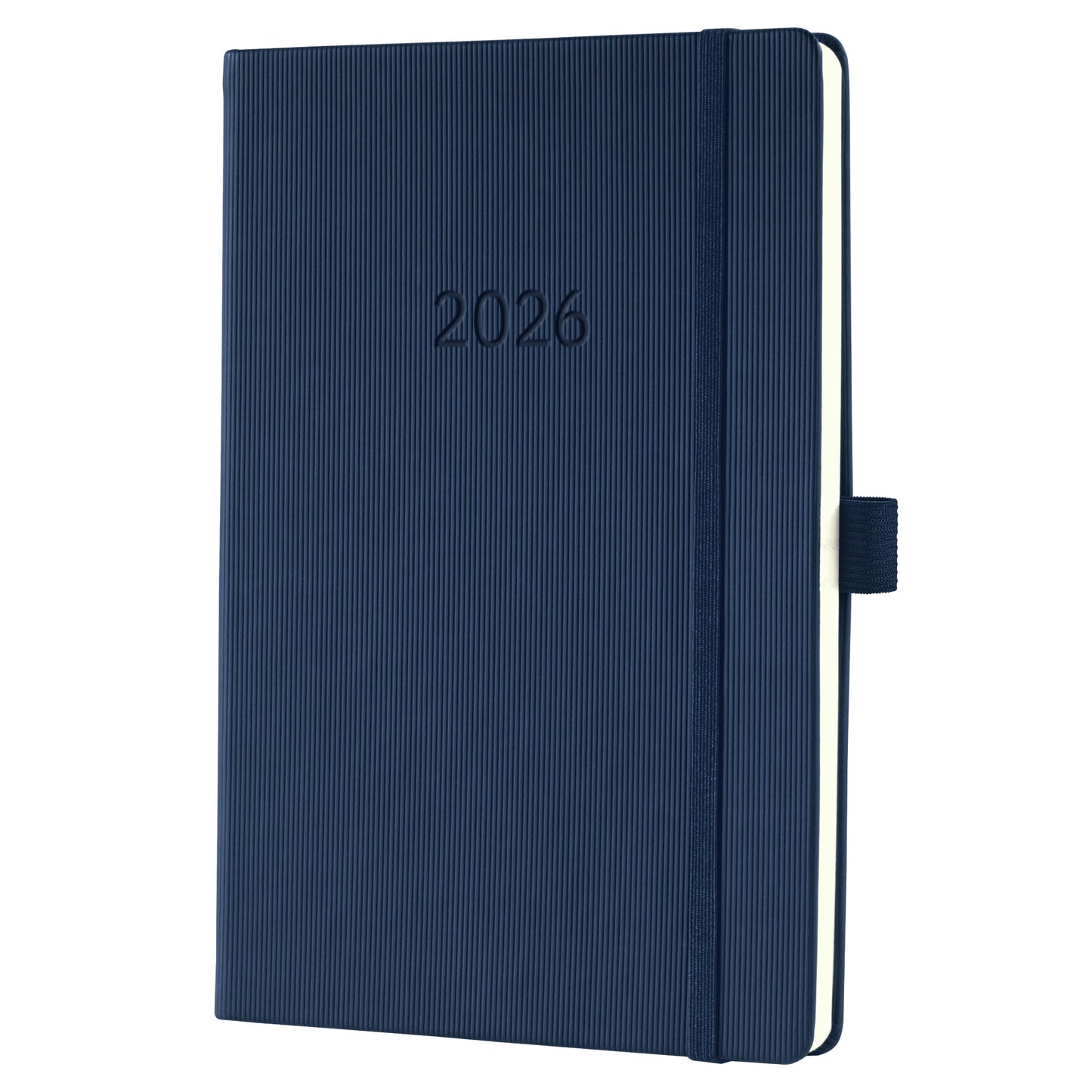 SIGEL Buchkalender Conceptum 2026 ca. DIN A5 1 Woche/2 Seiten Kunststoff dunkelblau