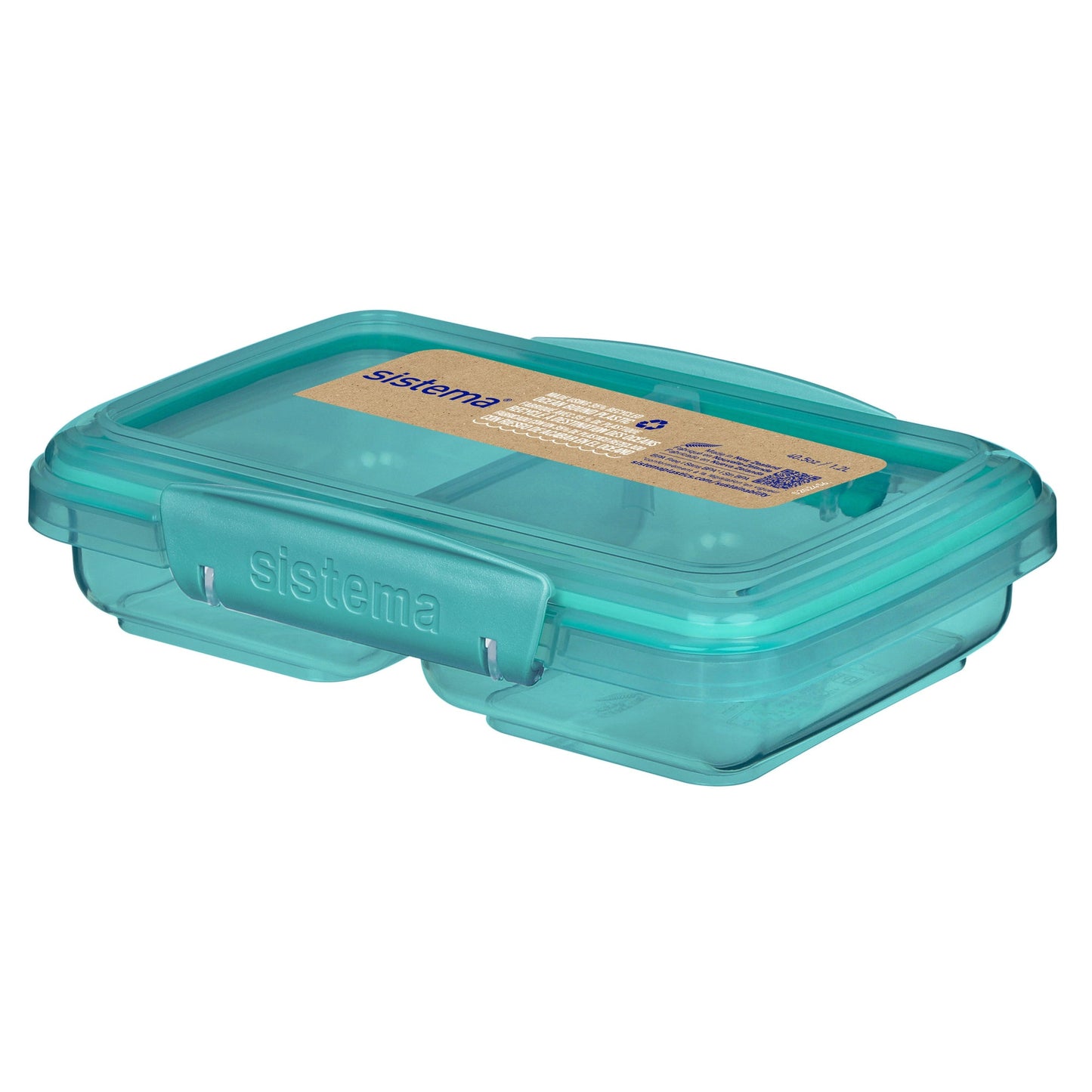 sistema Lunchbox Small Split 17,5 x 4,2 x 11,5 cm (B x H x T) Kunststoff farbig sortiert (freie Farbauswahl nicht möglich)