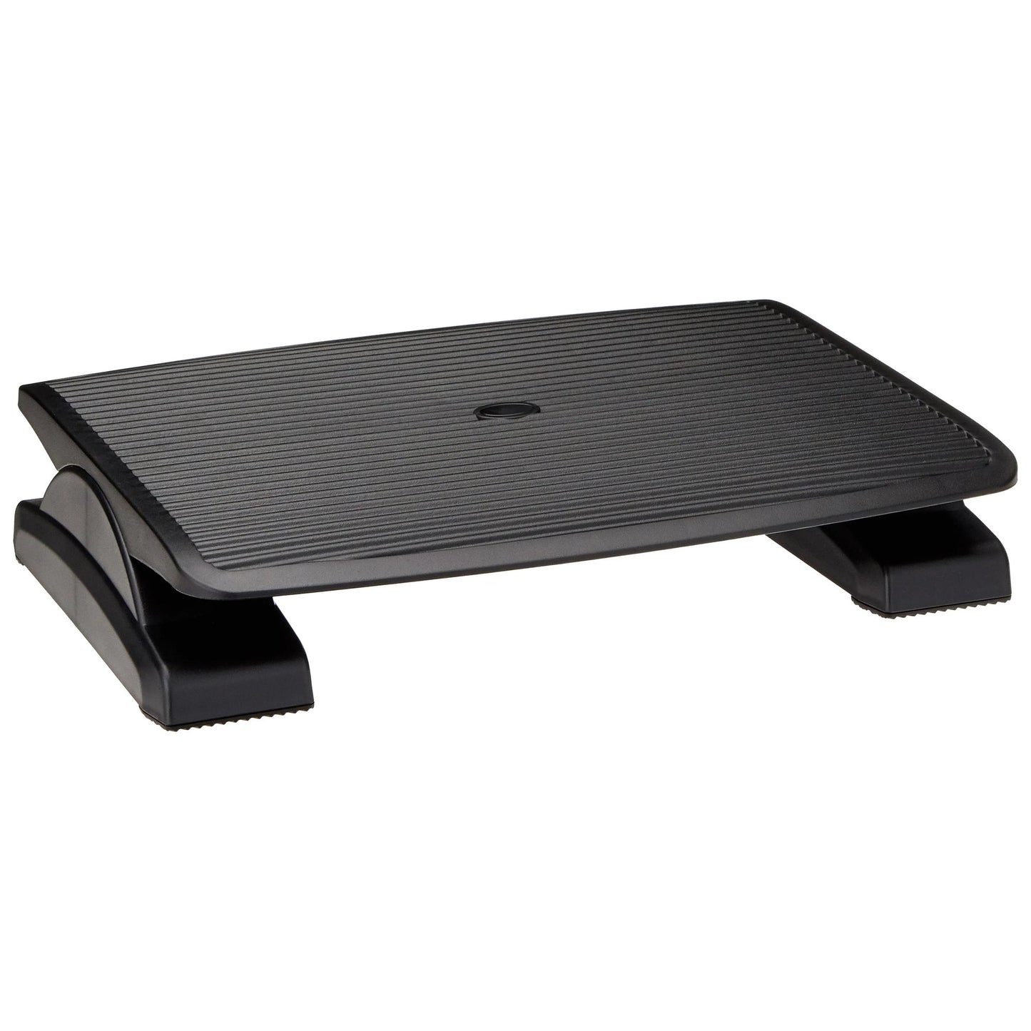 hjh OFFICE Fußstütze PIEDINO STRIPE 45 x 9,5 x 35 cm (B x H x T) nicht beheizbar Kunststoff anthrazit