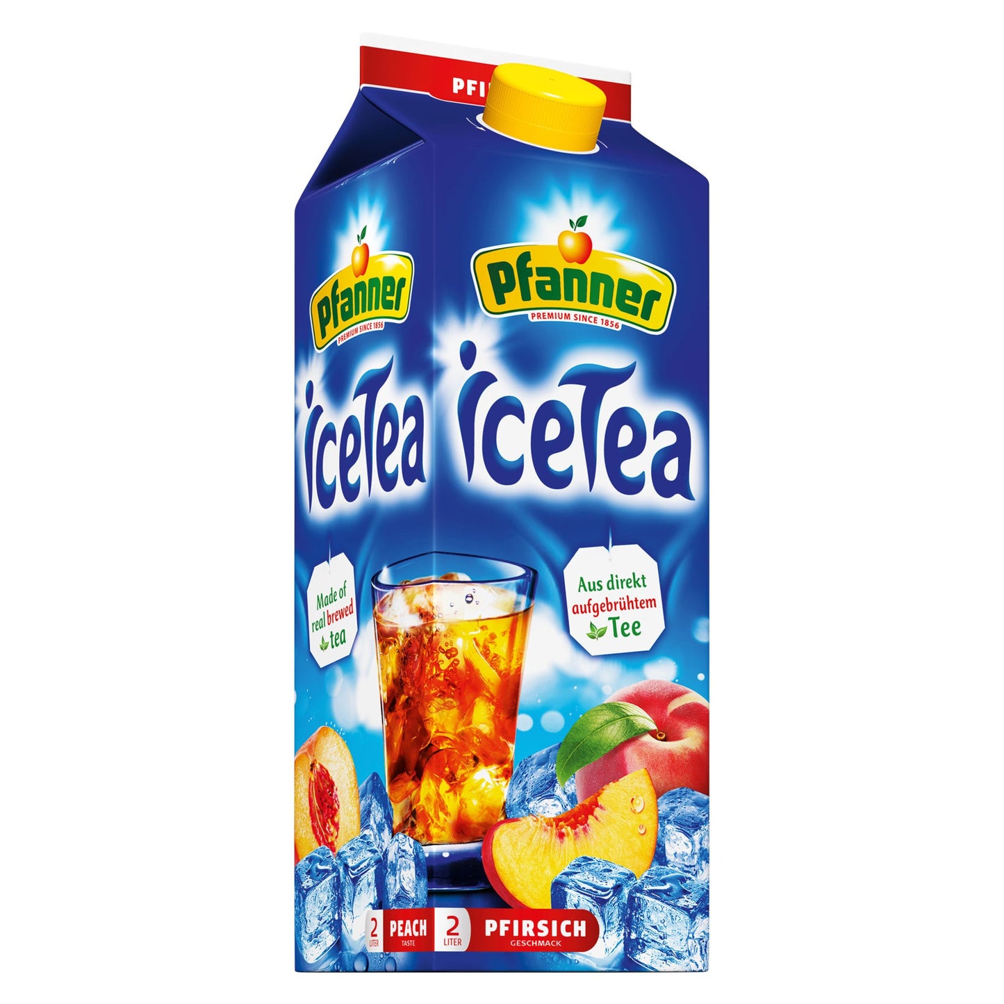 Pfanner Eistee Pfirsich TetraPak 2l 6 St./Pack.