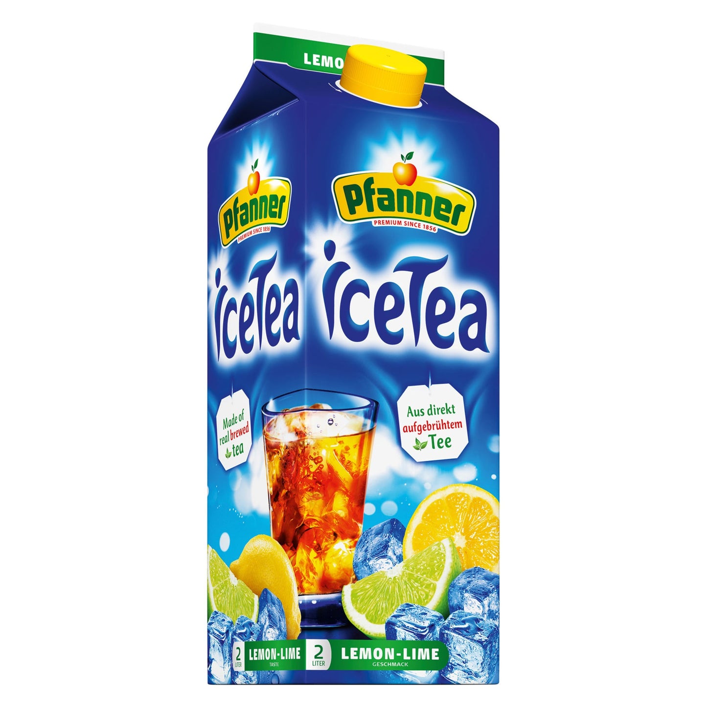 Pfanner Eistee Lemon-Lime TetraPak 2l 6 St./Pack.