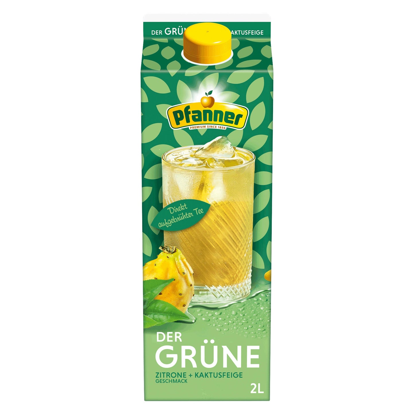 Pfanner Eistee Der Grüne Zitrone-Kaktusfeige TetraPak 2l 6 St./Pack.