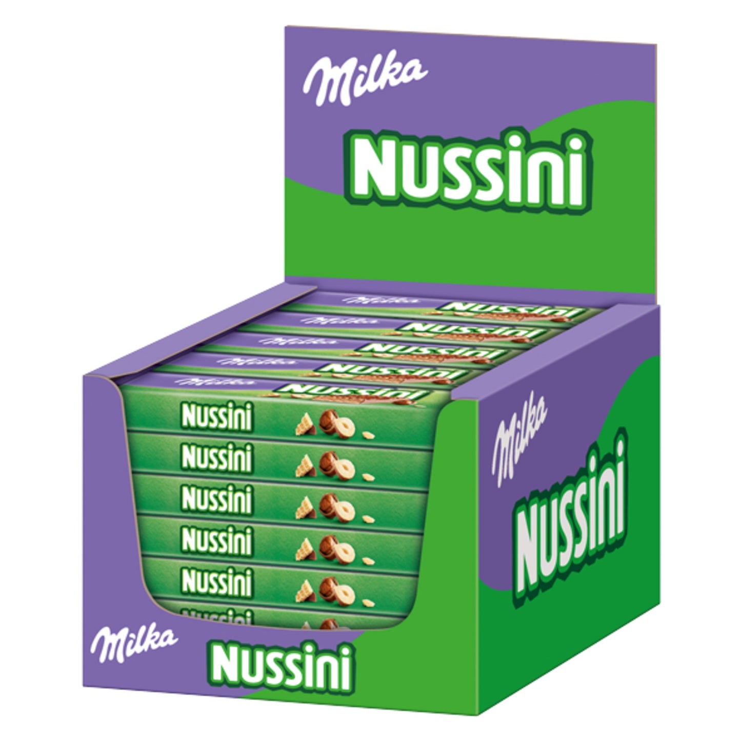 Milka Schokoriegel Nussini 35 x 31,5 g/Pack.