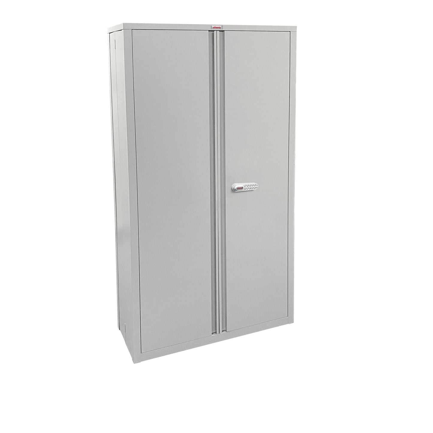 Phoenix Flügeltürenschrank SCF 915 x 1.830 x 370 mm (B x H x T) 4 Fachböden Stahl Farbe: grau
