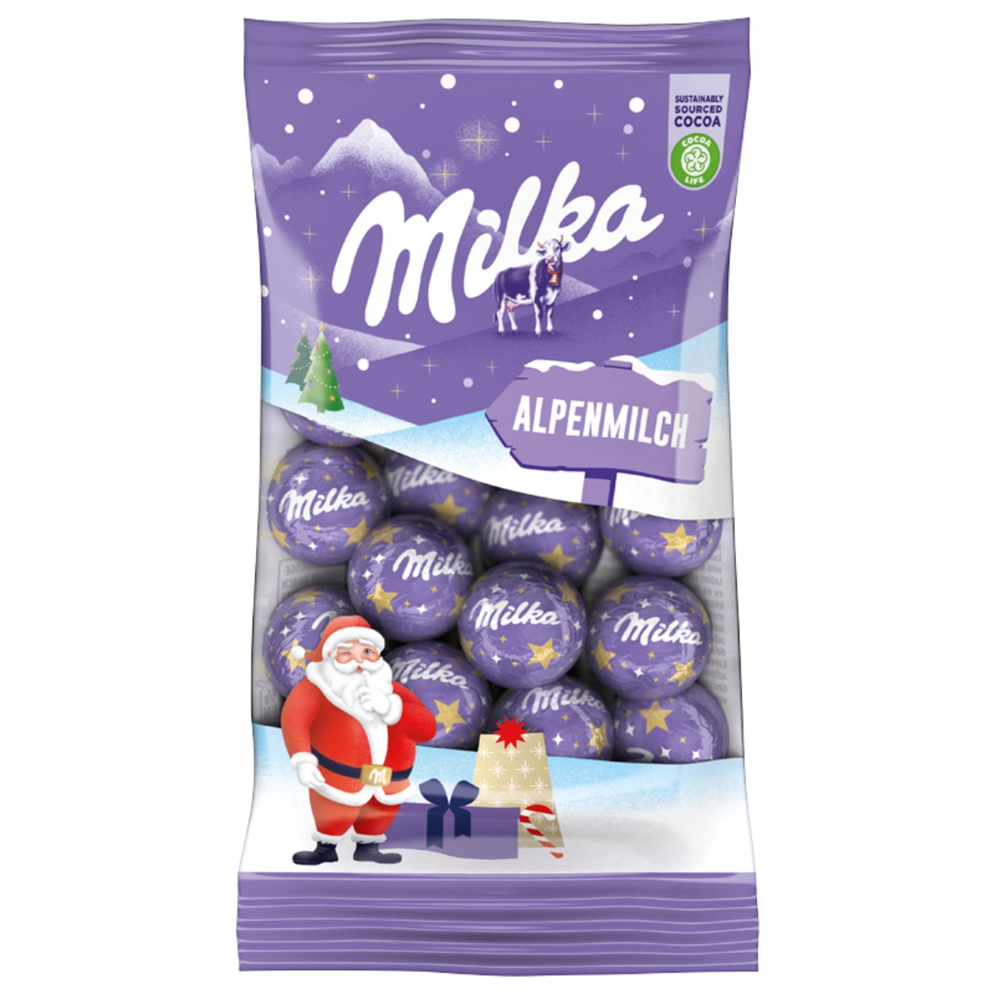 Milka Schokolade Kleine Kugeln Alpenmilch 100 g/Pack.