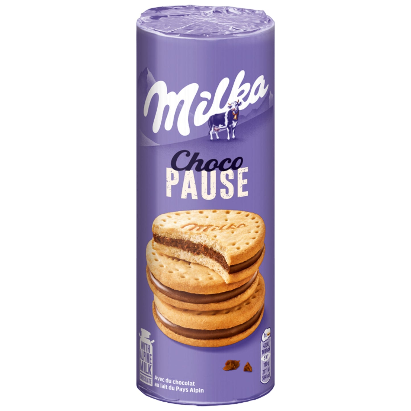 Gebäck Choco Pause Alpenmilch 260 g/Pack.