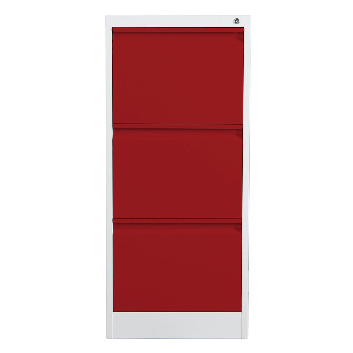 Phoenix Hängeregistraturschrank FC 450 x 1.025 x 620 mm (B x H x T) Stahl Farbe der Front: rot Farbe des Korpus: grau