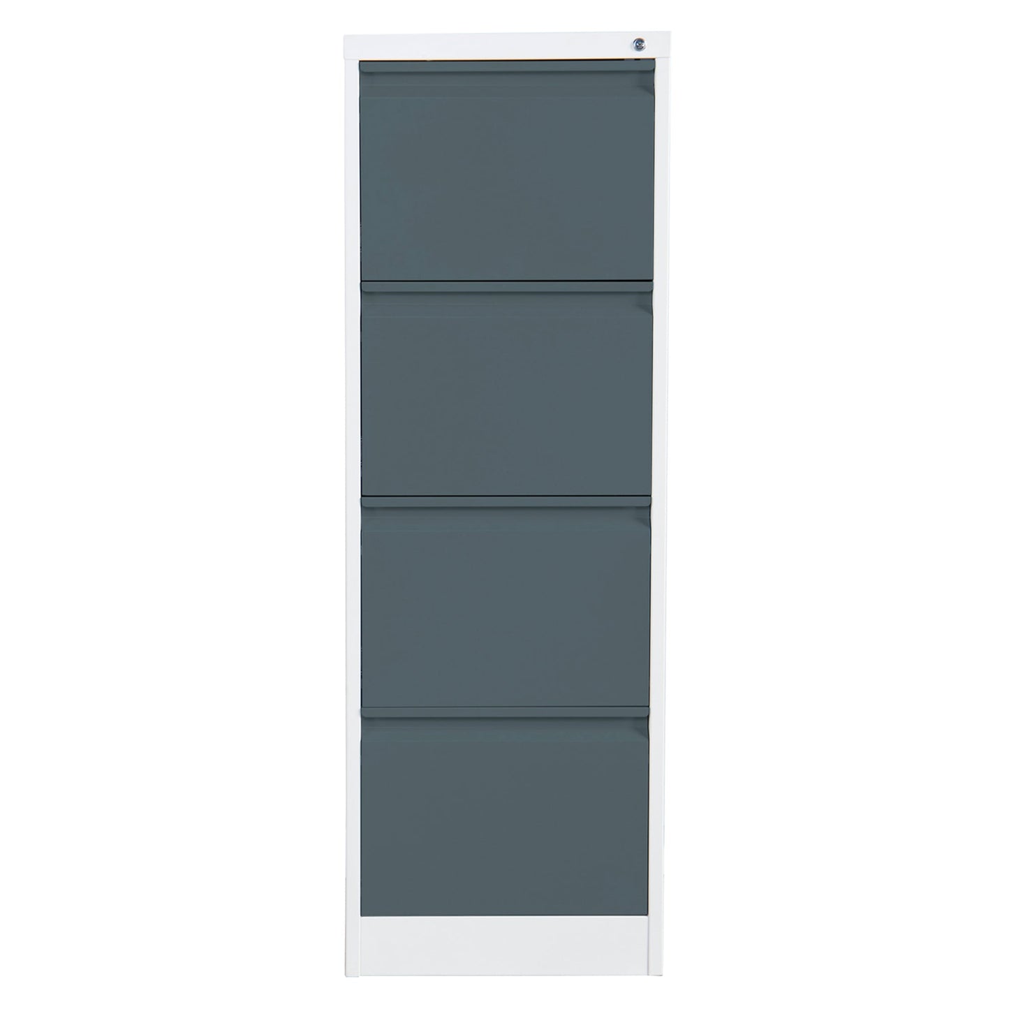 Phoenix Hängeregistraturschrank FC 450 x 1.330 x 620 mm (B x H x T) Stahl Farbe der Front: anthrazit Farbe des Korpus: grau