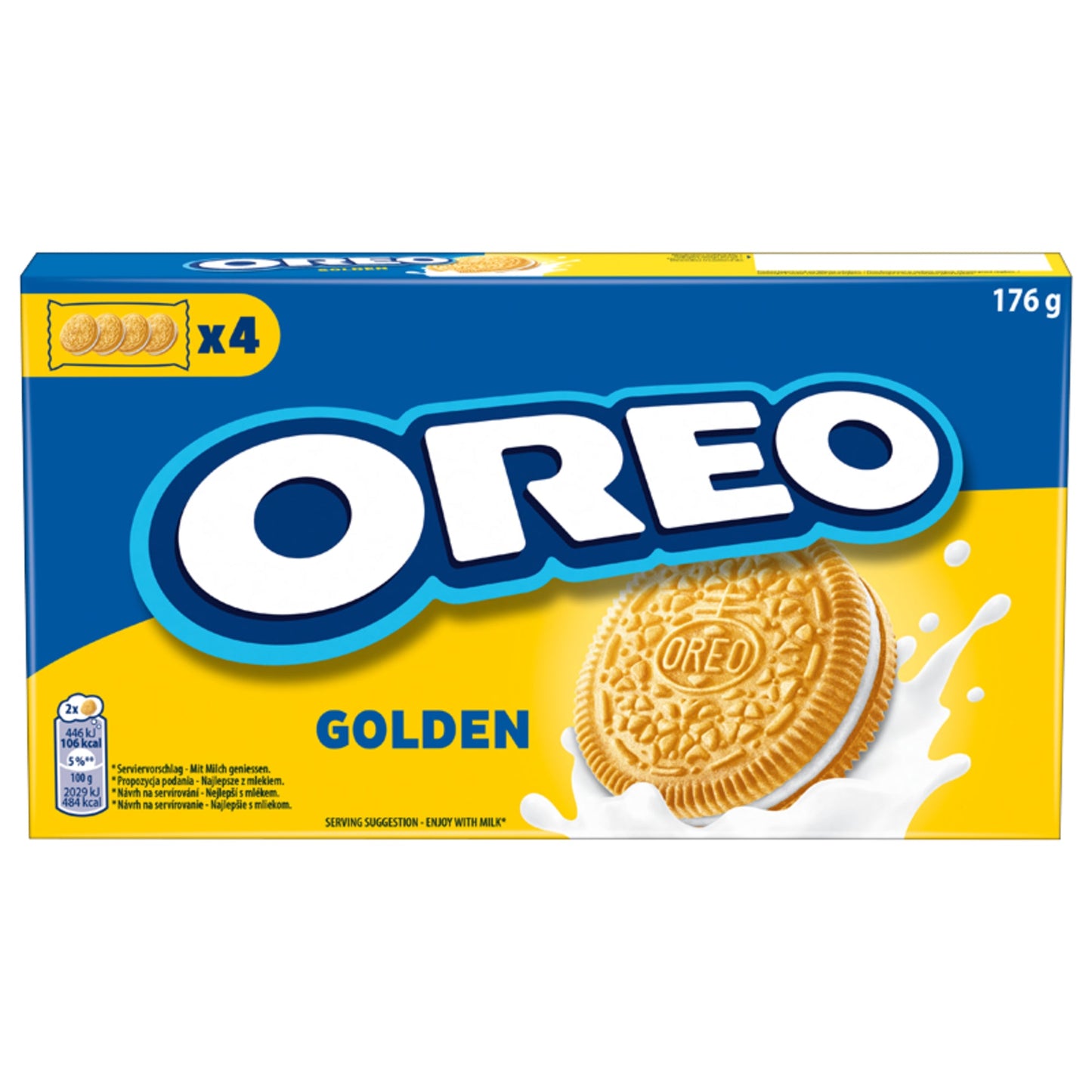 Gebäck Golden Box Vanille 176 g/Pack.