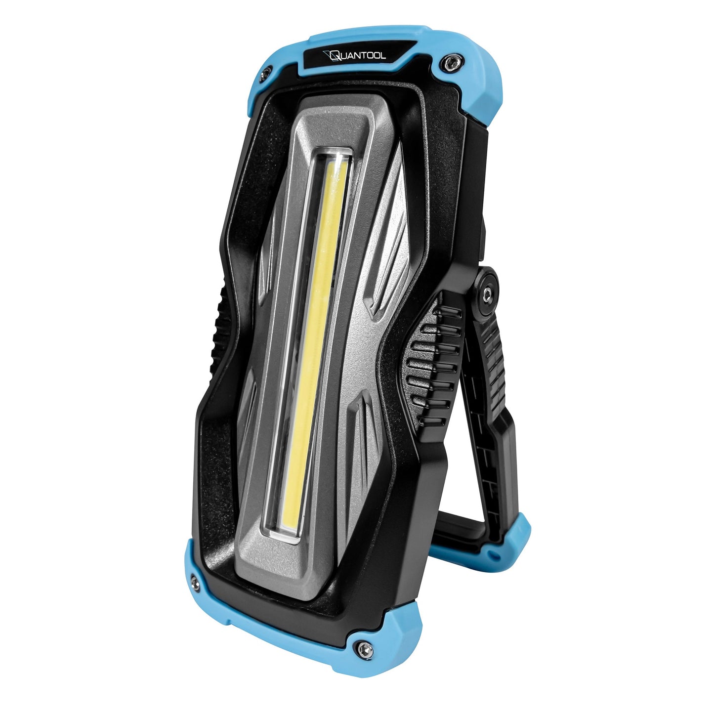 QUANTOOL Arbeitsleuchte 8,8 x 19,5 x 3,2 cm (B x H x T) schwarz/blau