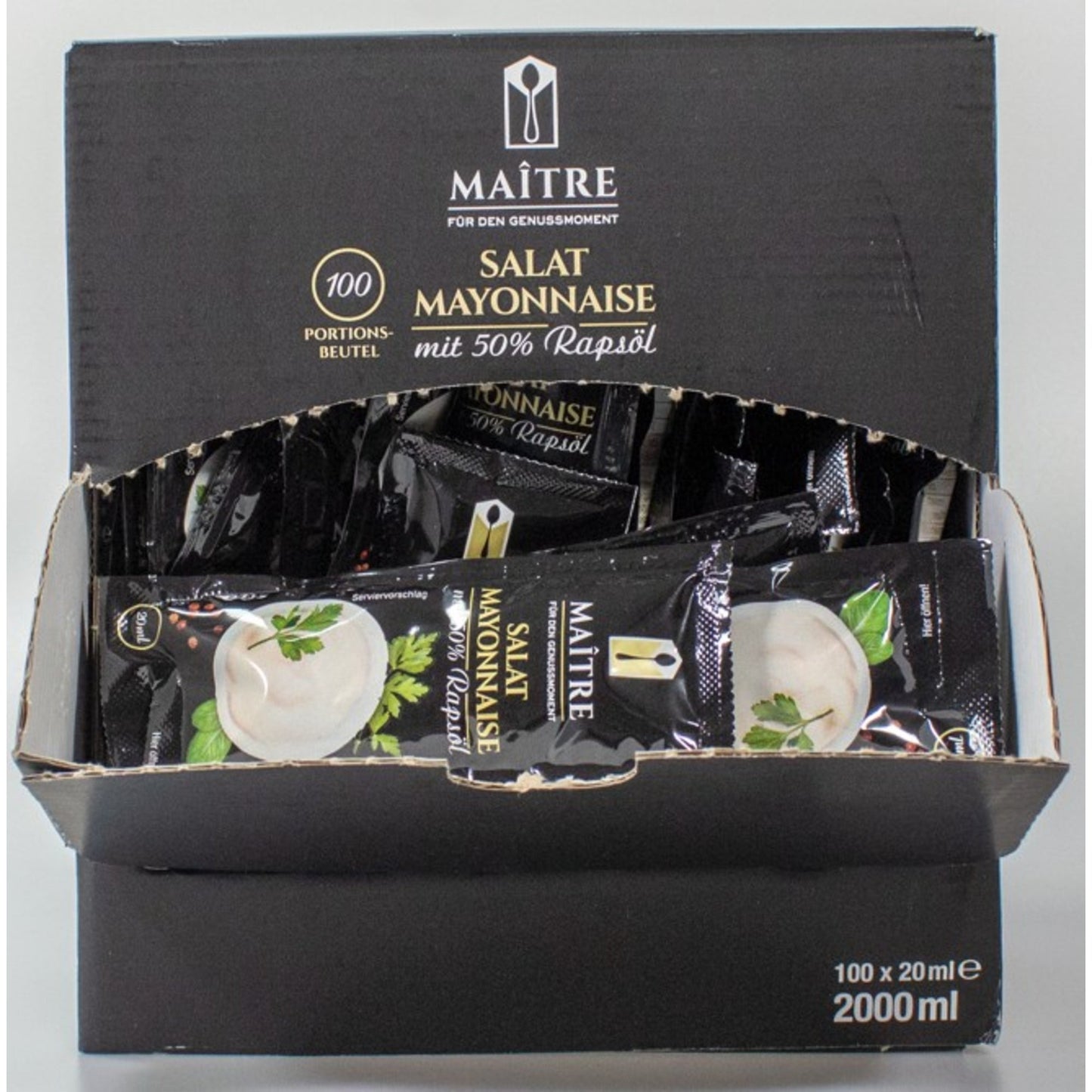 Maitre Mayonnaise 100 x 20 ml/Pack.