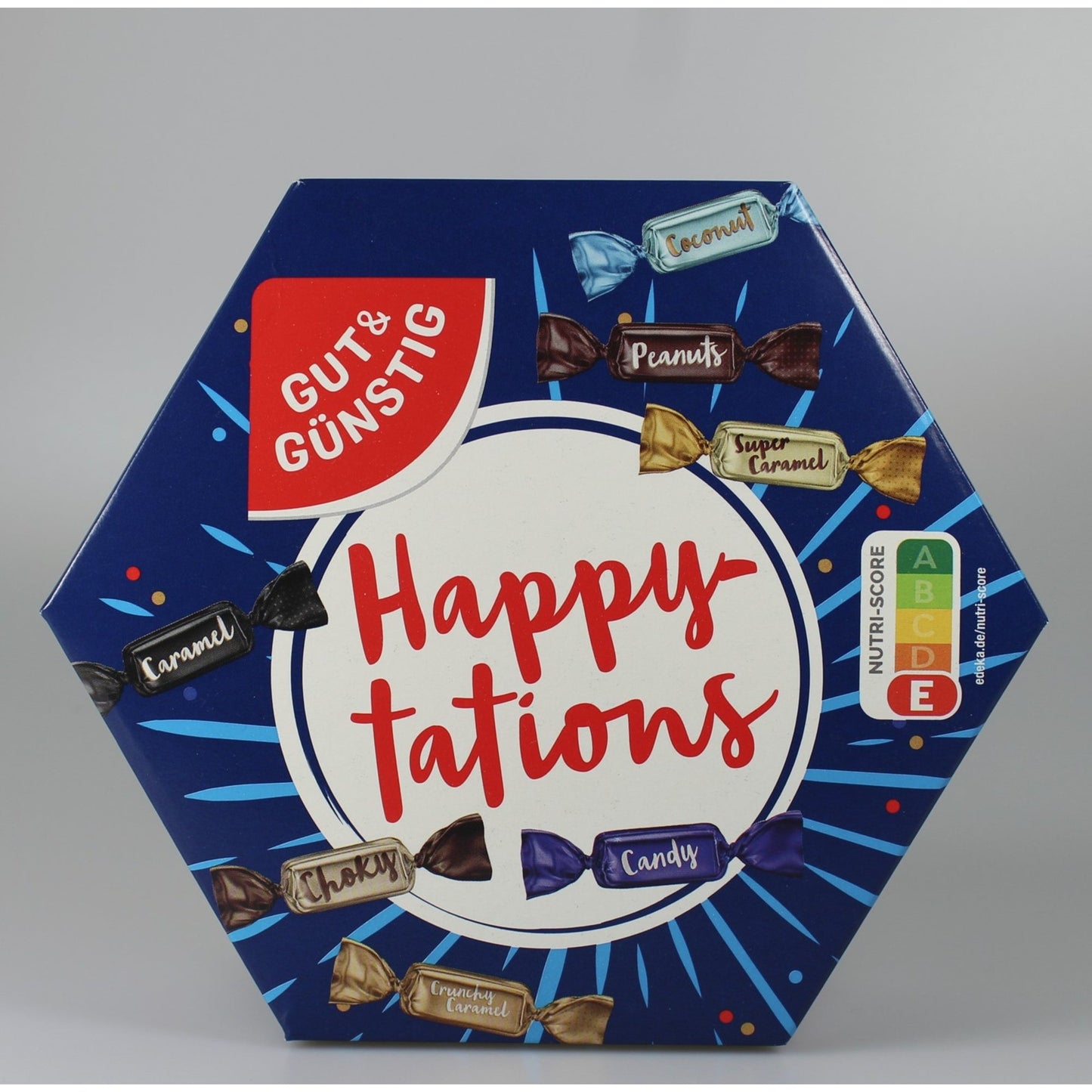 GUT & GÜNSTIG Schokolade Happytations Mini 250 g/Pack.