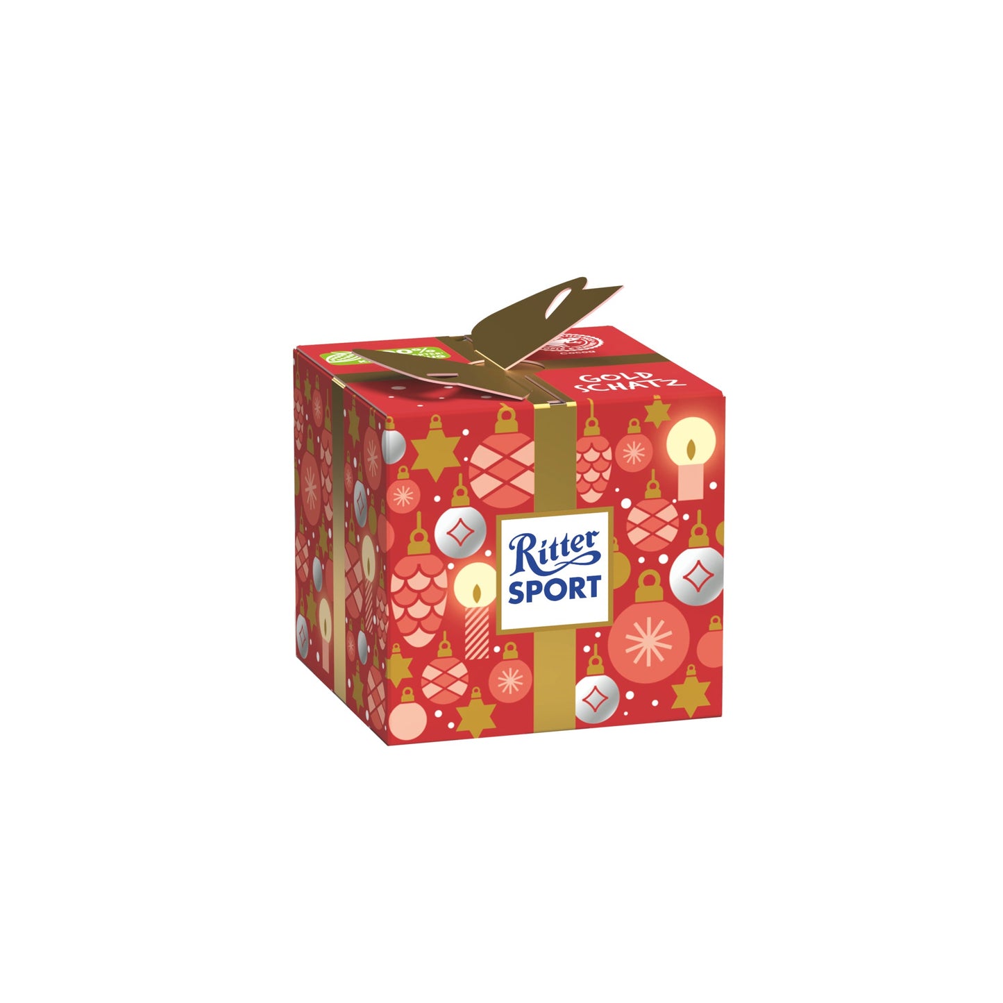 Ritter Sport Schokolade Geschenkwürfel Vollmilch 83 g/Pack.