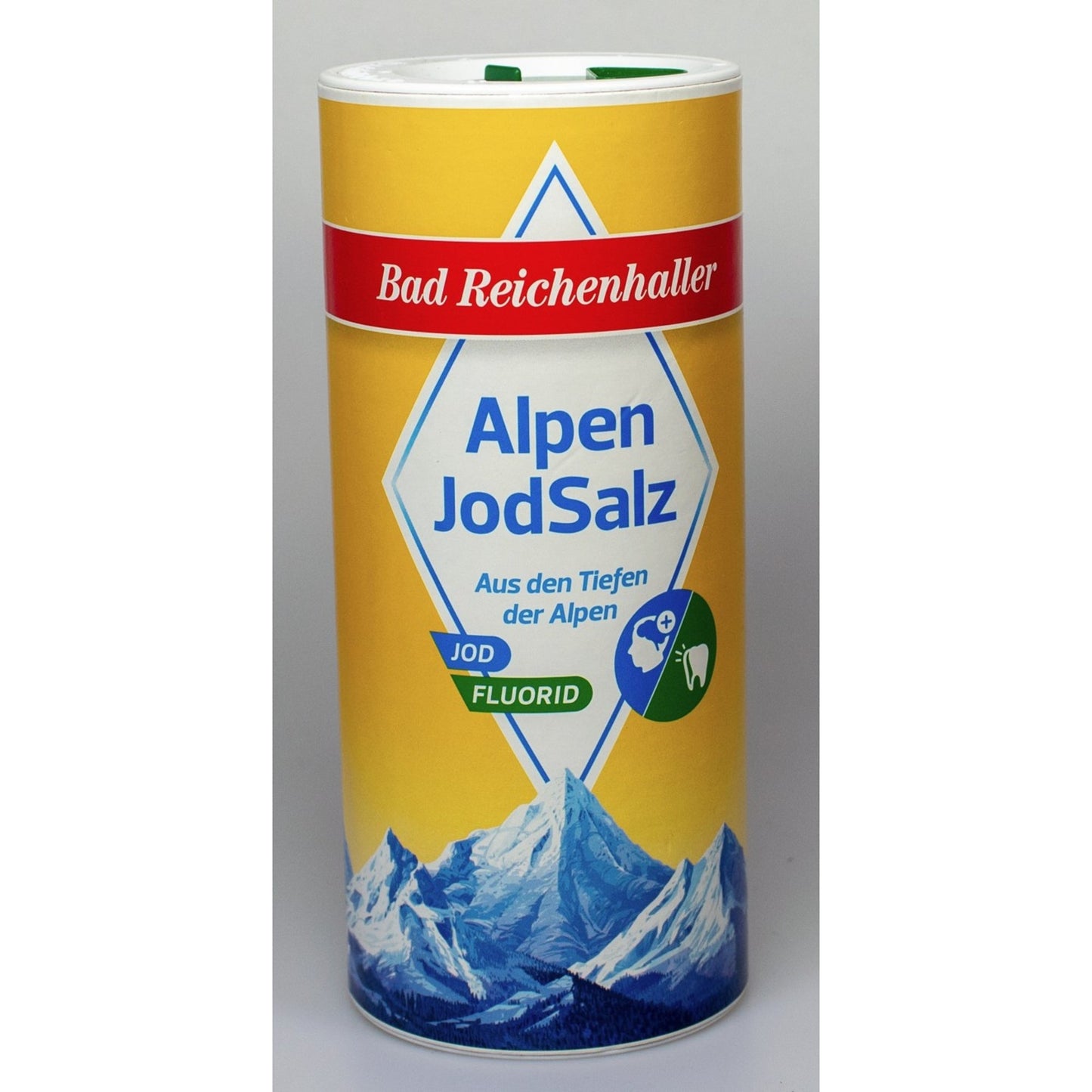 Bad Reichenhaller Salz AlpenJod Fluorid Dose 500 g/Pack.