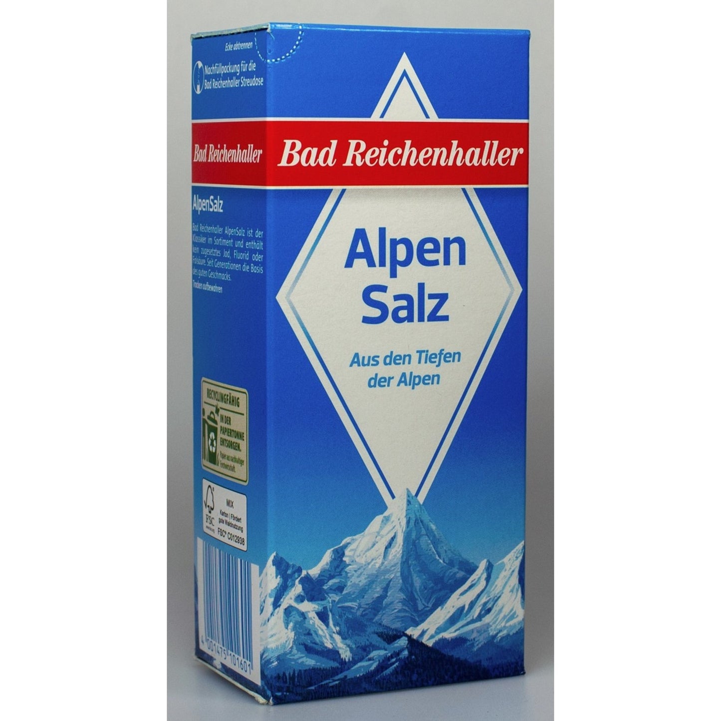 Bad Reichenhaller Salz Alpen 500 g/Pack.