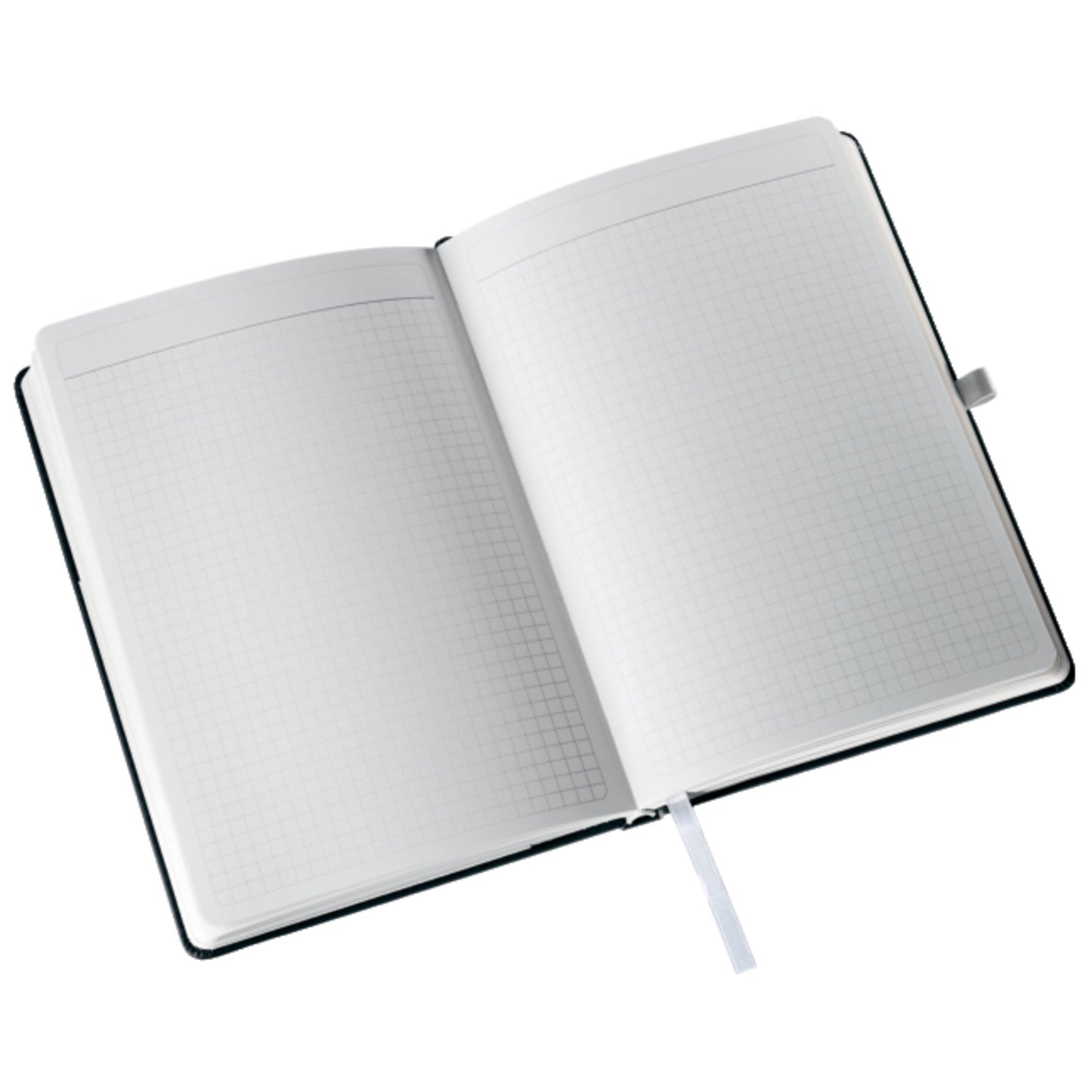 Leitz Notizbuch Style DIN A5 kariert satin schwarz 80 Bl.