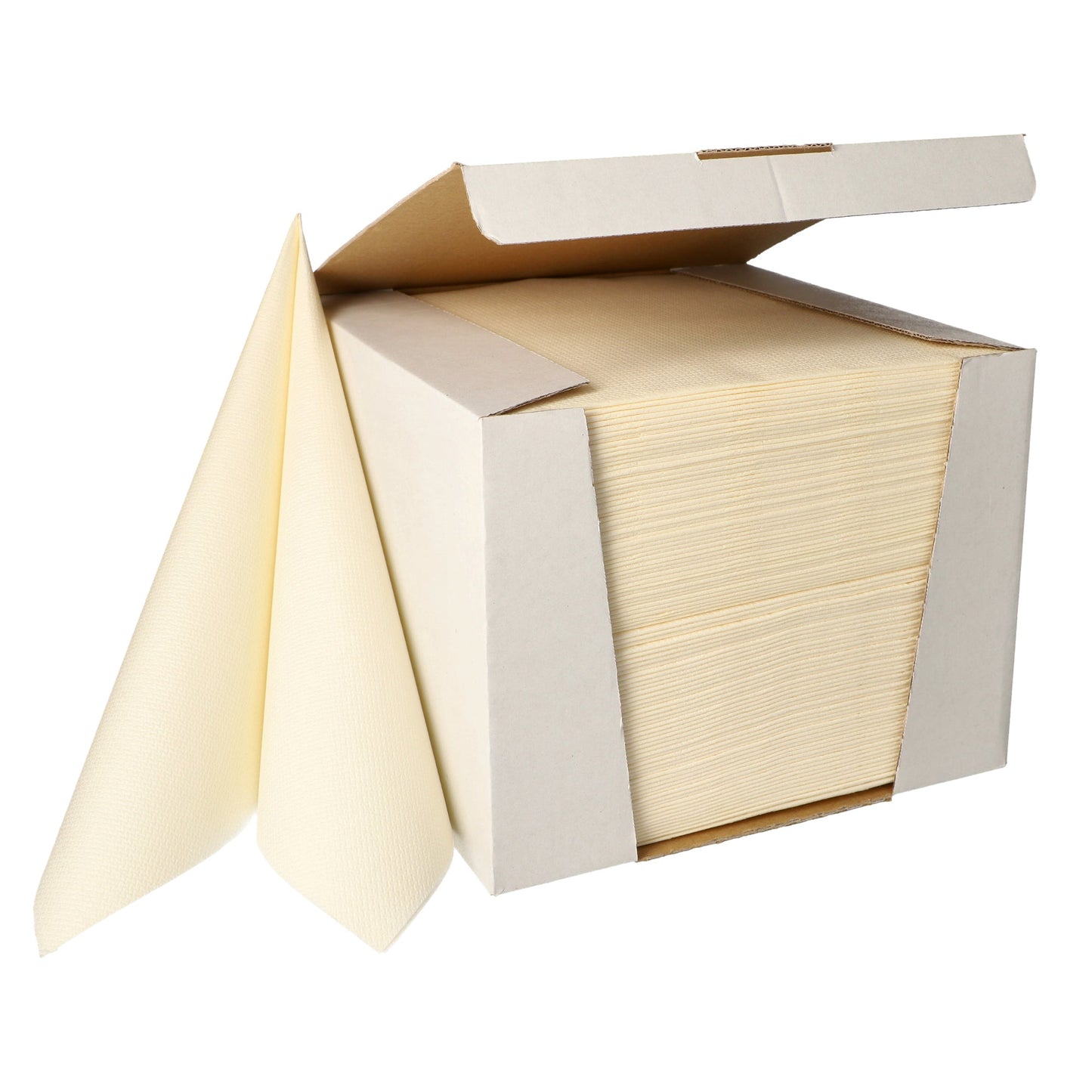 PAPSTAR Servietten ROYAL Collection 40 x 40 cm (B x L) champagner 100 St./Pack.