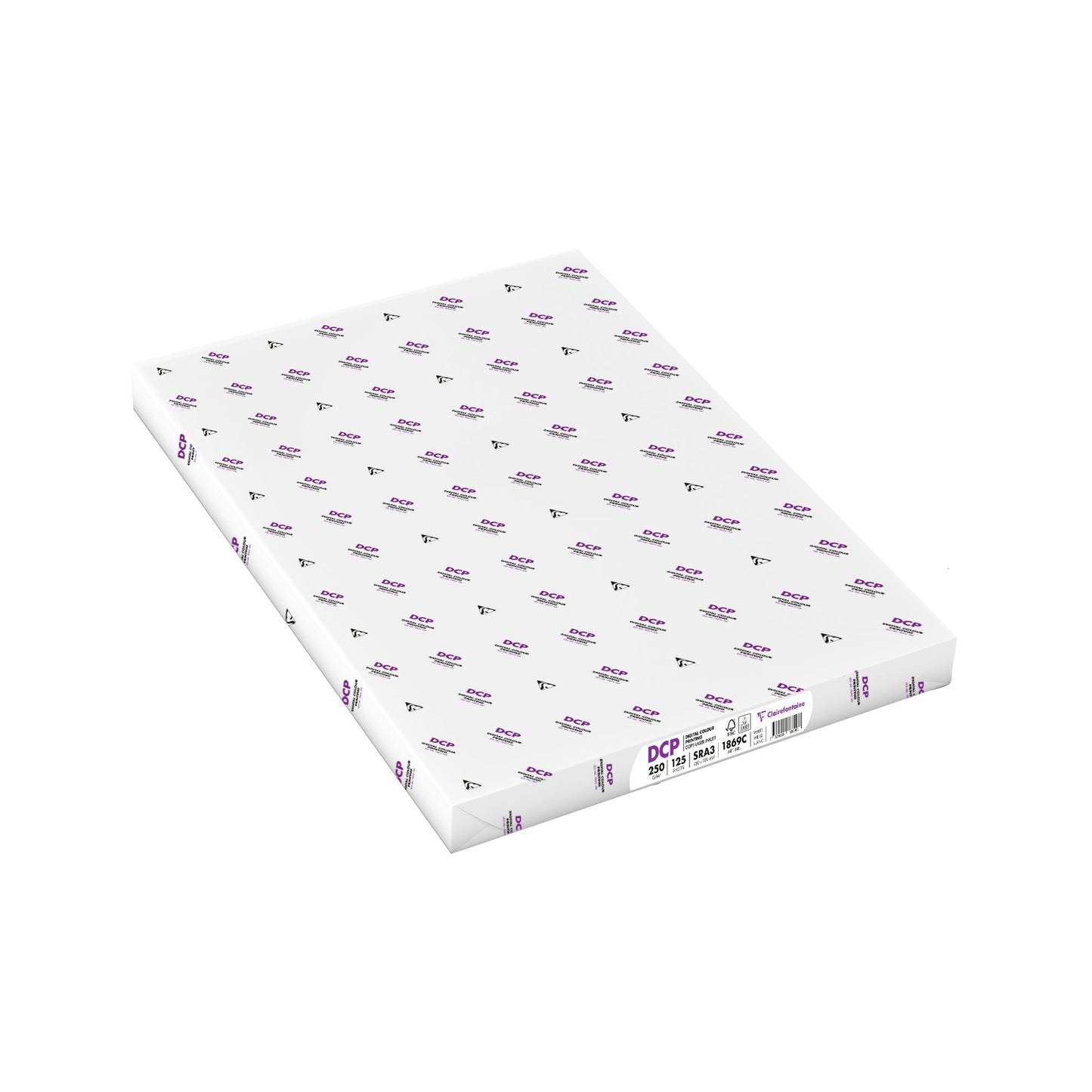 Clairefontaine Farblaserpapier DCP SRA3 250g/m² weiß 125 Bl./Pack.