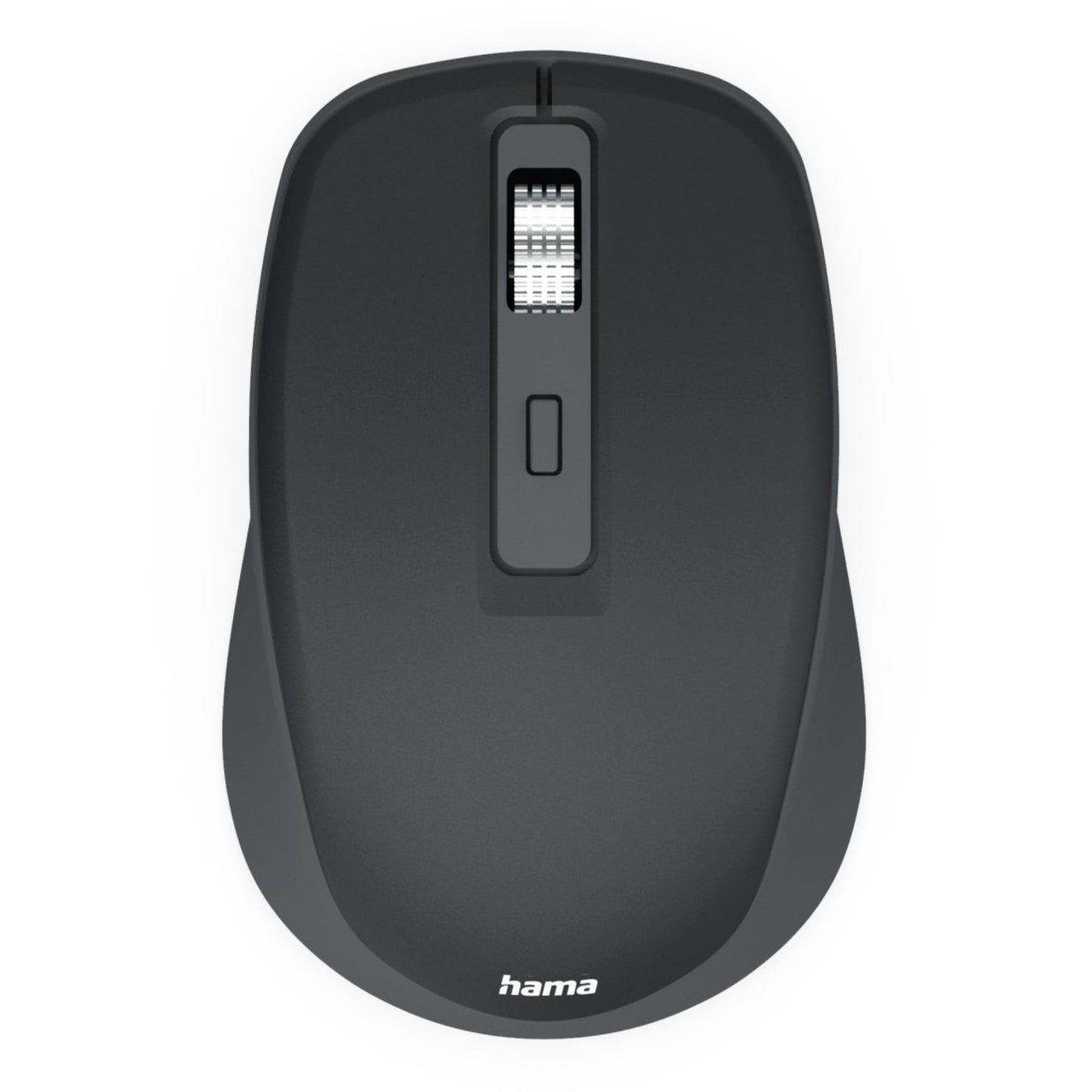 Hama Optische PC Maus WM-450 Rechtshänder nicht ergonomisch USB-C 10m Batterie inkl. USB-Empfänger schwarz