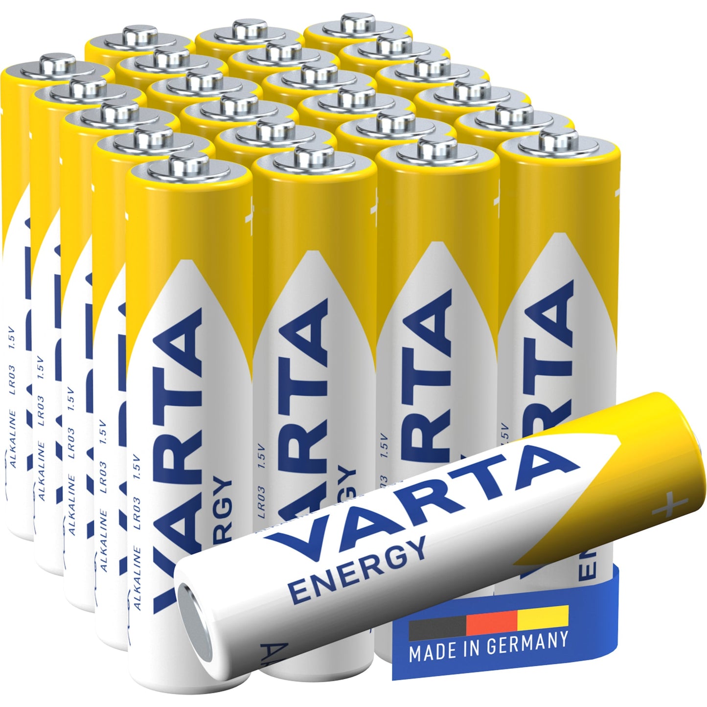 Varta Batterie Energy AAA/Micro LR03 Alkaline 1,5V 1.160 mAh 24 St./Pack.