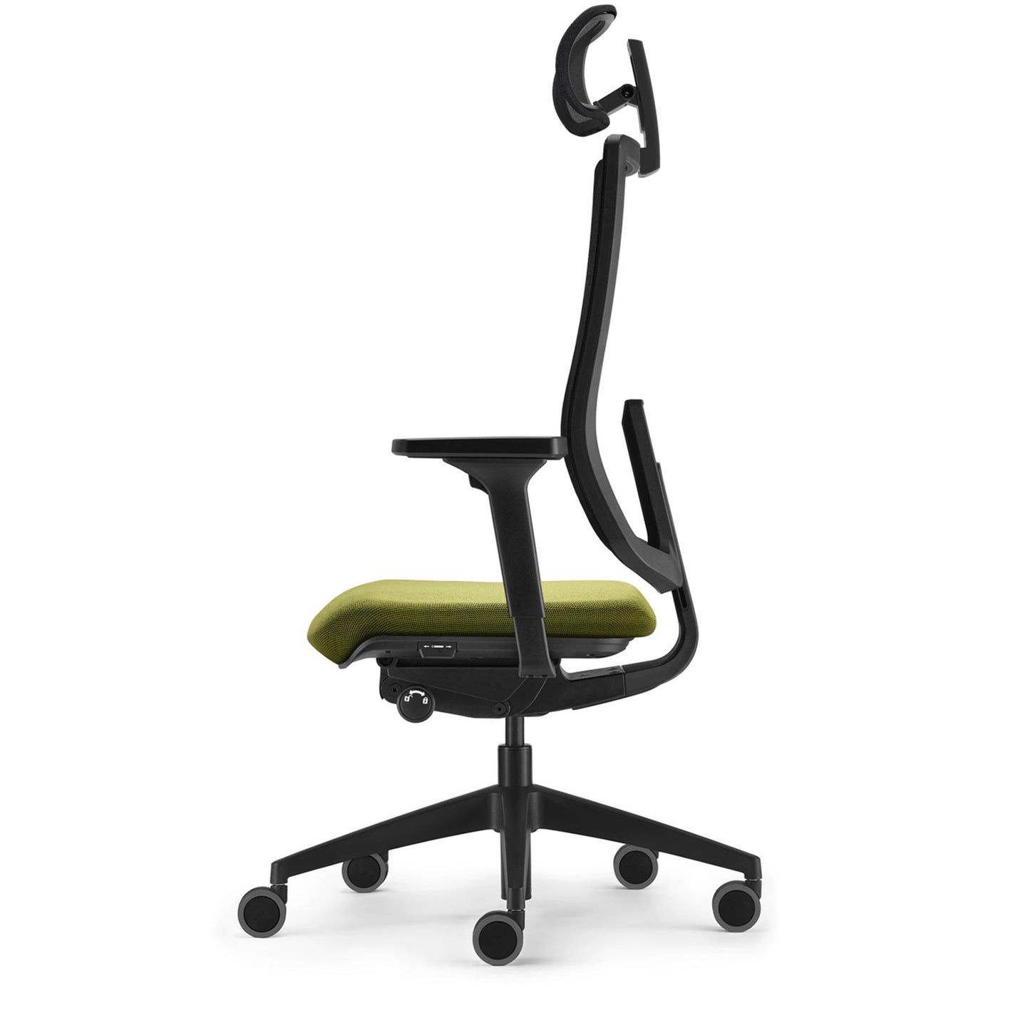 Sedus Bürodrehstuhl se:do PRO light 2 39-52cm Synchronmechanik Rolle weich gebremst (für Hartboden) Kunststoff