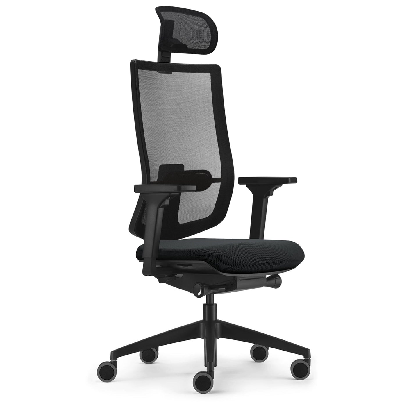 Sedus Bürodrehstuhl se:do PRO light 2 39-52cm Synchronmechanik Rolle weich gebremst (für Hartboden) Kunststoff