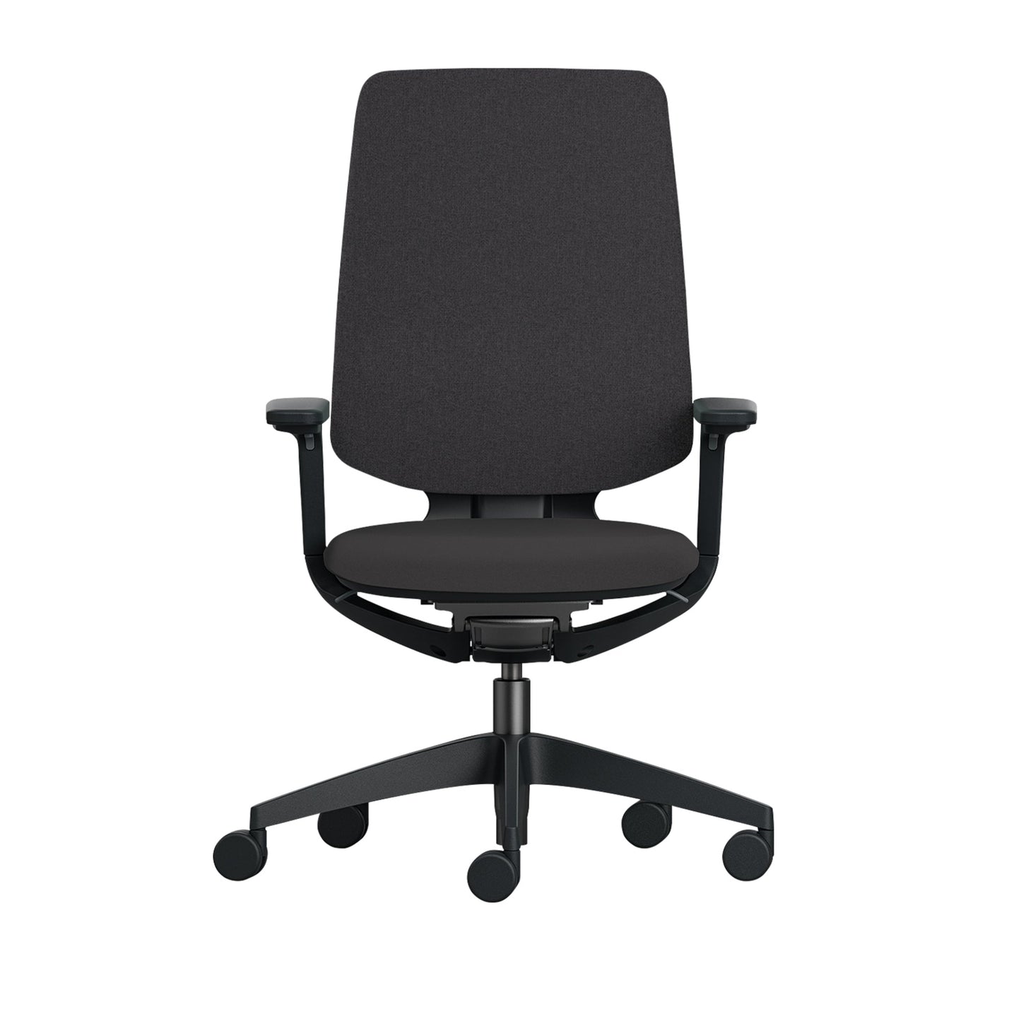 Sedus Bürodrehstuhl se:flex 40-52cm Synchronmechanik Rolle weich gebremst (für Hartboden) Kunststoff schwarz