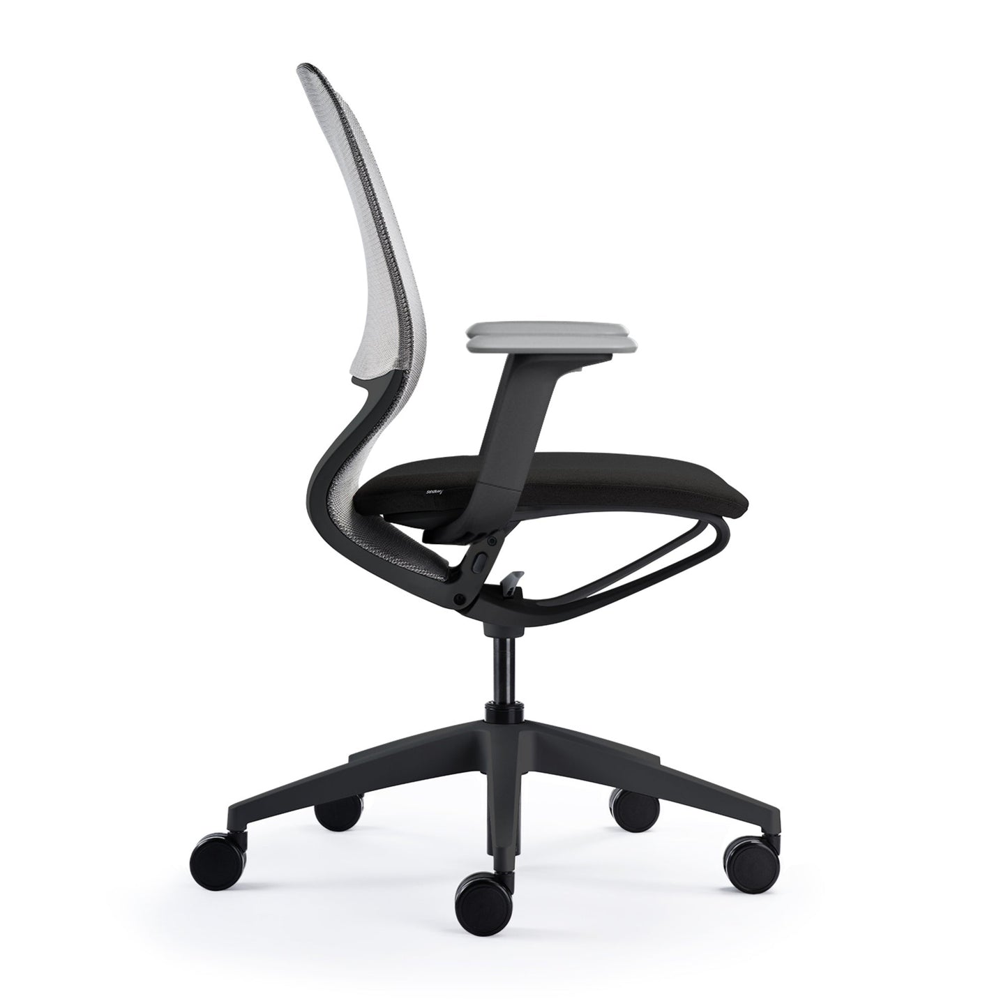 Sedus Bürodrehstuhl se:motion net 42-53cm Kinetic-Swing-Mechanik Rolle weich gebremst (für Hartboden) Kunststoff
