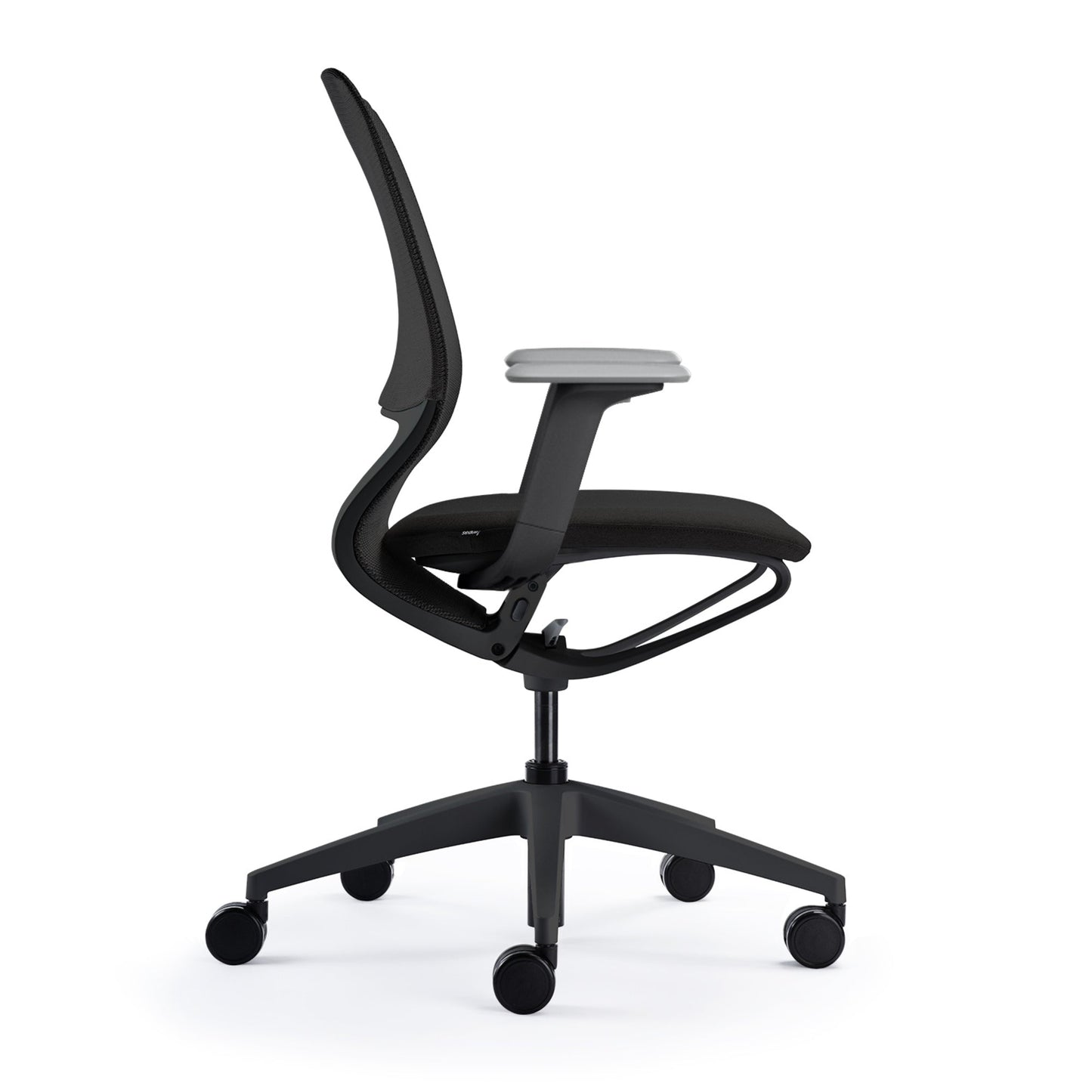 Sedus Bürodrehstuhl se:motion net 42-53cm Kinetic-Swing-Mechanik Rolle weich gebremst (für Hartboden) Kunststoff
