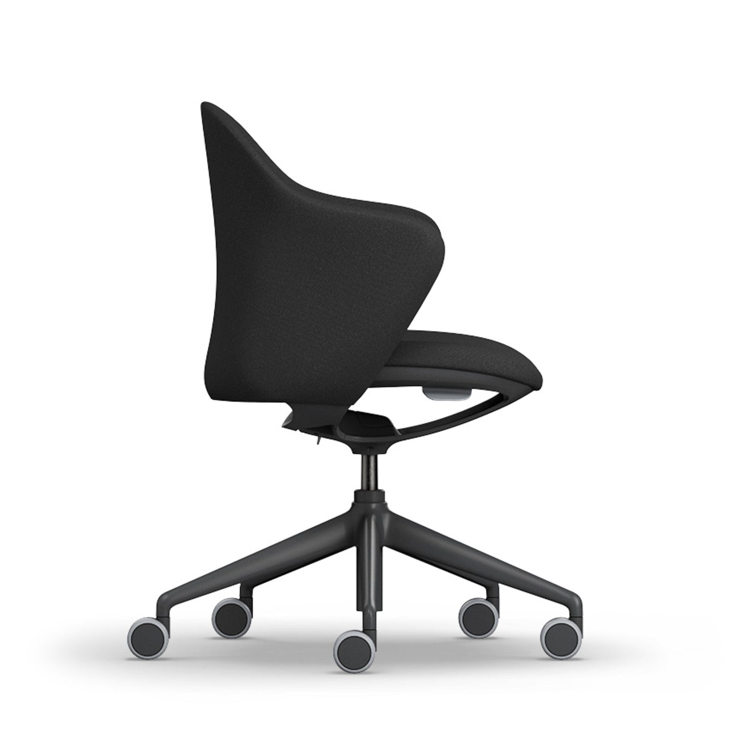 Sedus Bürodrehstuhl se:flair 40-51cm Kinetic-Swing-Mechanik Rolle weich gebremst (für Hartboden) Kunststoff schwarz