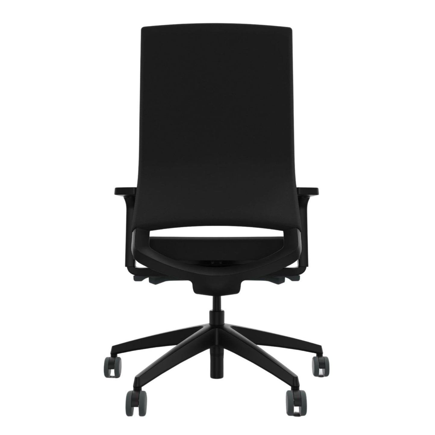 Sedus Bürodrehstuhl Quarterback 2 39-52cm Synchronmechanik Rolle weich gebremst (für Hartboden) Kunststoff schwarz