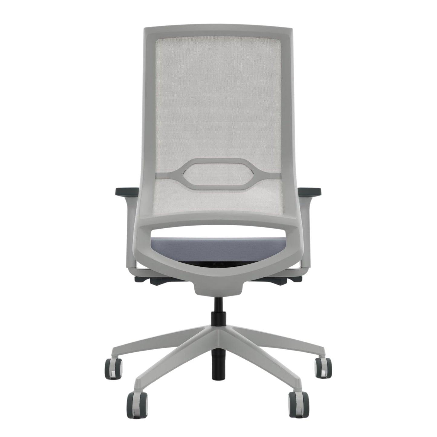 Sedus Bürodrehstuhl Quaterback 2 39-52cm Synchronmechanik Rolle weich gebremst (für Hartboden) Kunststoff