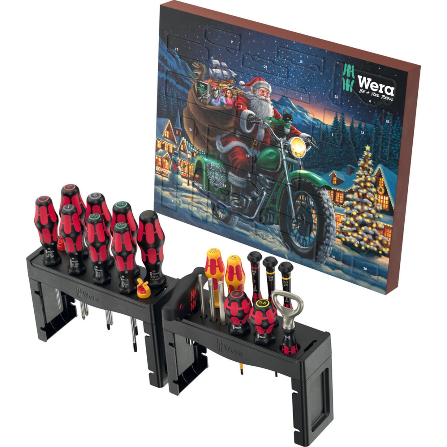 Wera Adventskalender 57 x 46 x 5 cm (B x H x T) 2,28kg