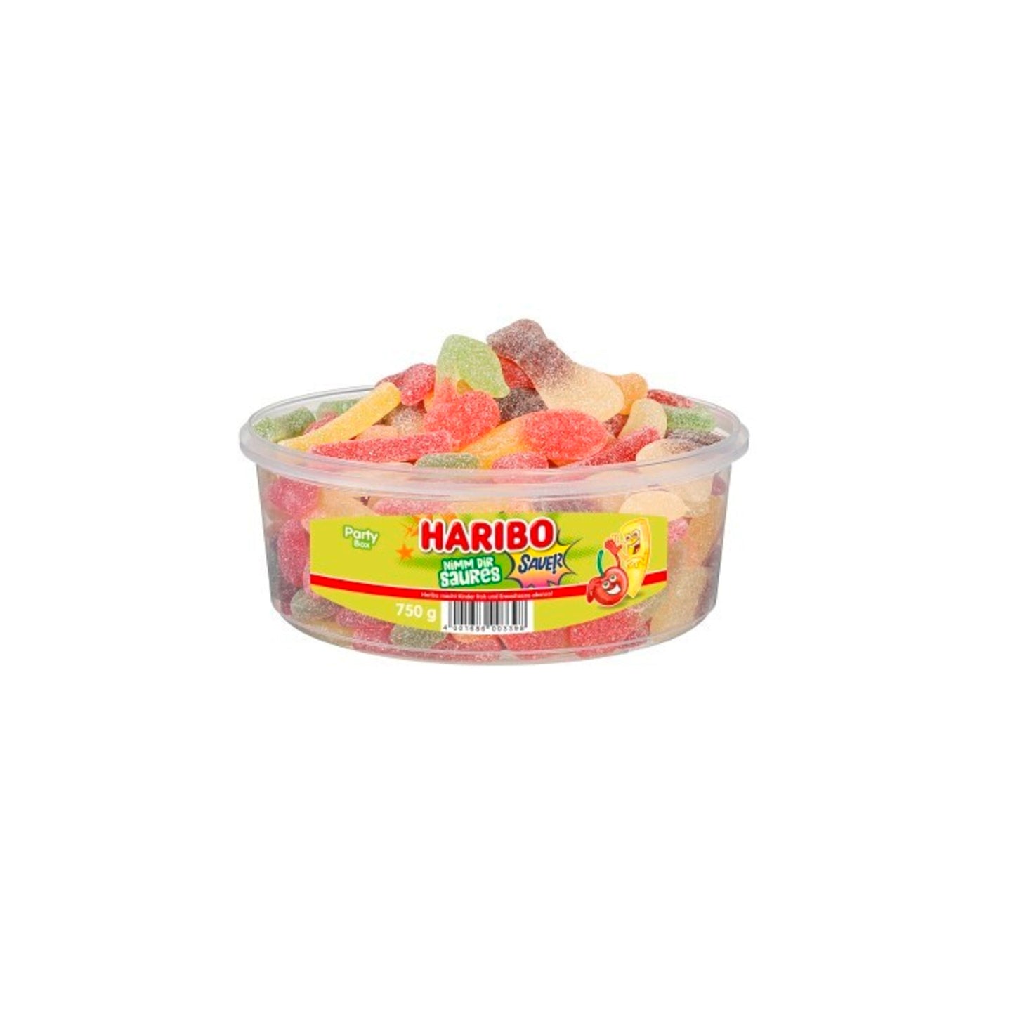 HARIBO Fruchtgummi Nimm dir Saures 750 g/Pack.