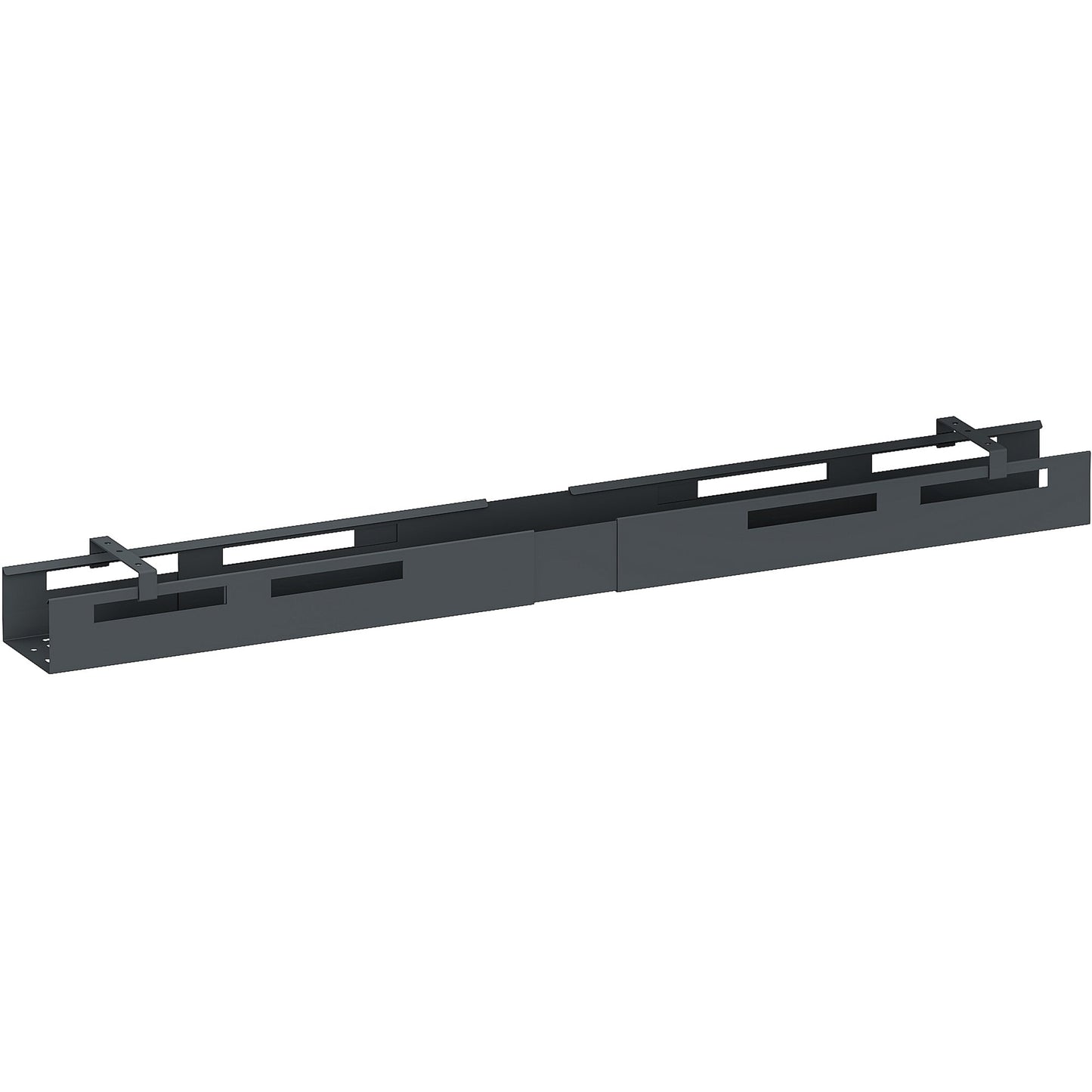 Geramöbel Kabelkanal 1.100-1.700 x 100 x 120 mm (B x H x T) Metall, pulverbeschichtet anthrazit