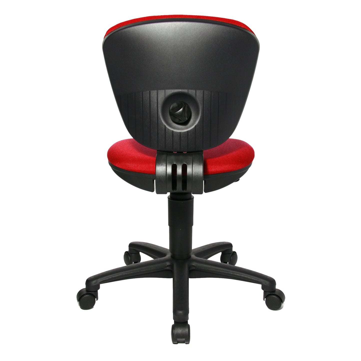 TOPSTAR Kinderdrehstuhl High Kid Rolle hart gebremst (für Teppichboden) Polyamid rot