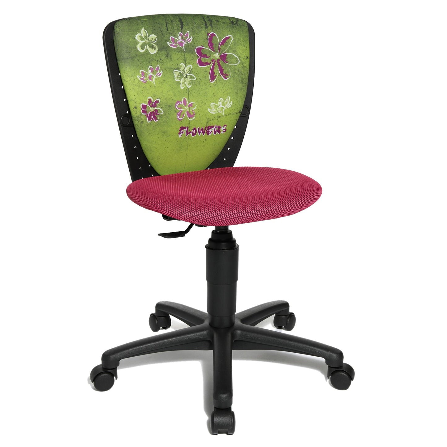 TOPSTAR Kinderdrehstuhl NIC Rolle hart gebremst (für Teppichboden) Polyamid mehrfarbig