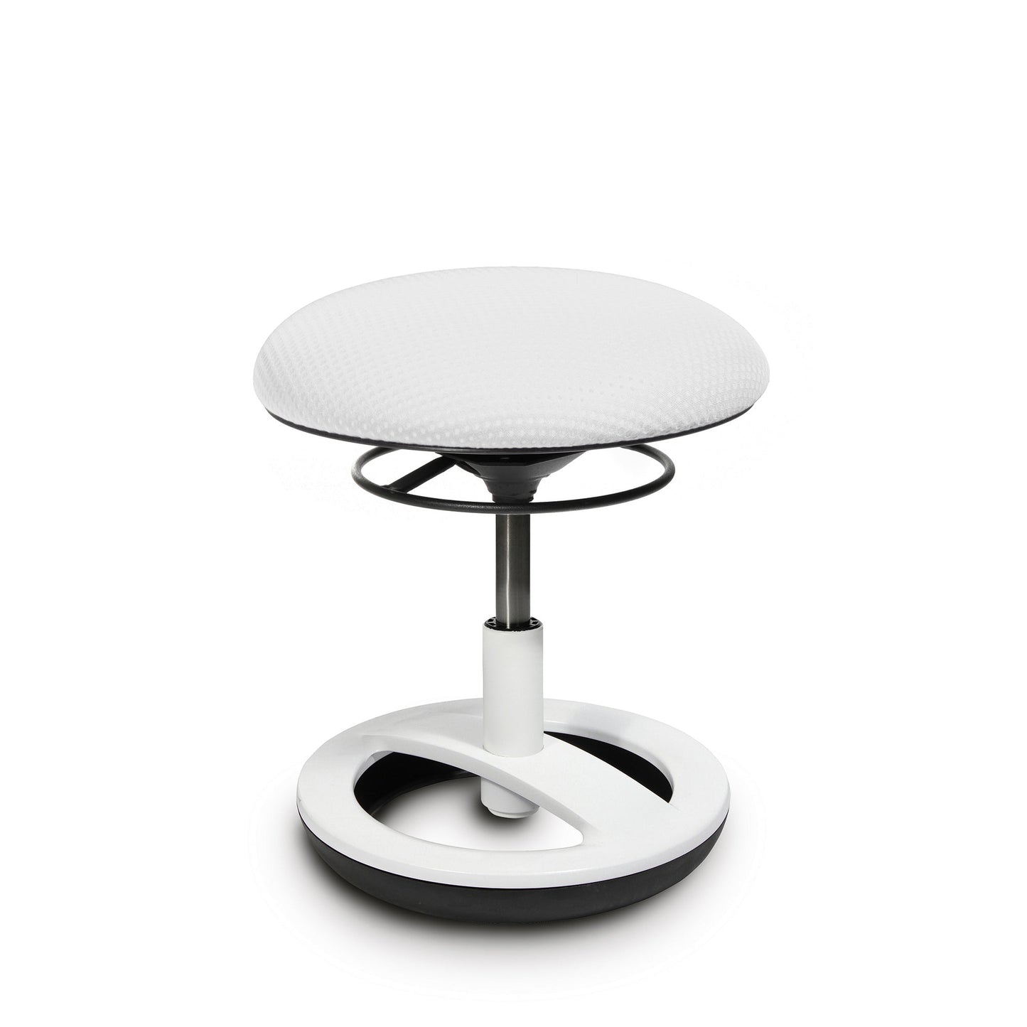 TOPSTAR Kindersitzhocker Sitness Bobby rund 100 % Polyester weiß